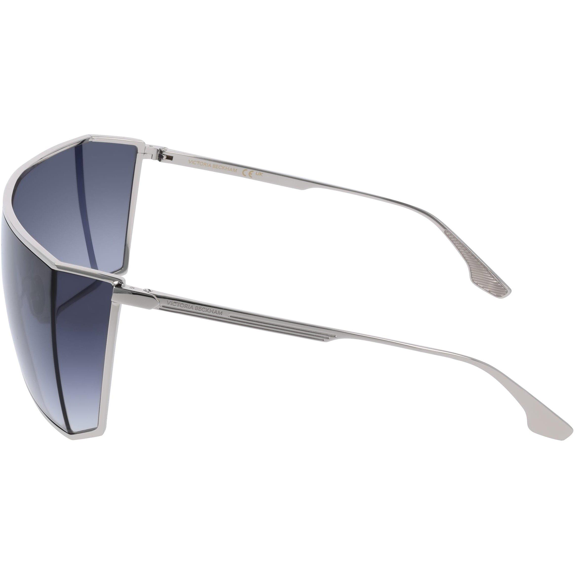 Silver - Victoria Beckham - Women's Shield Sunglasses - 3