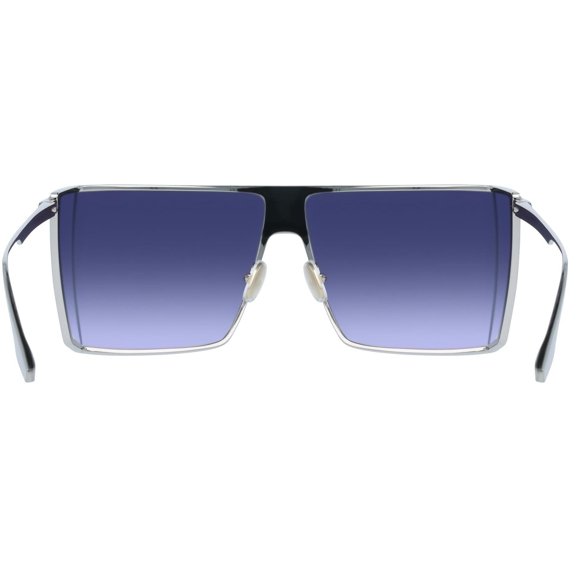 Silver - Victoria Beckham - Women's Shield Sunglasses - 5