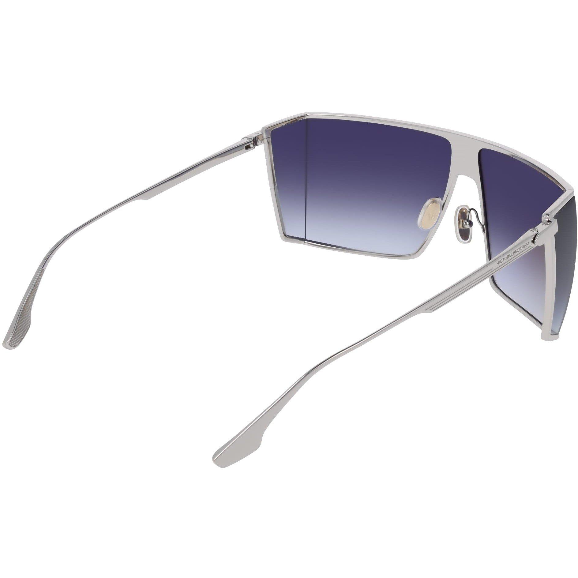 Silver - Victoria Beckham - Women's Shield Sunglasses - 6
