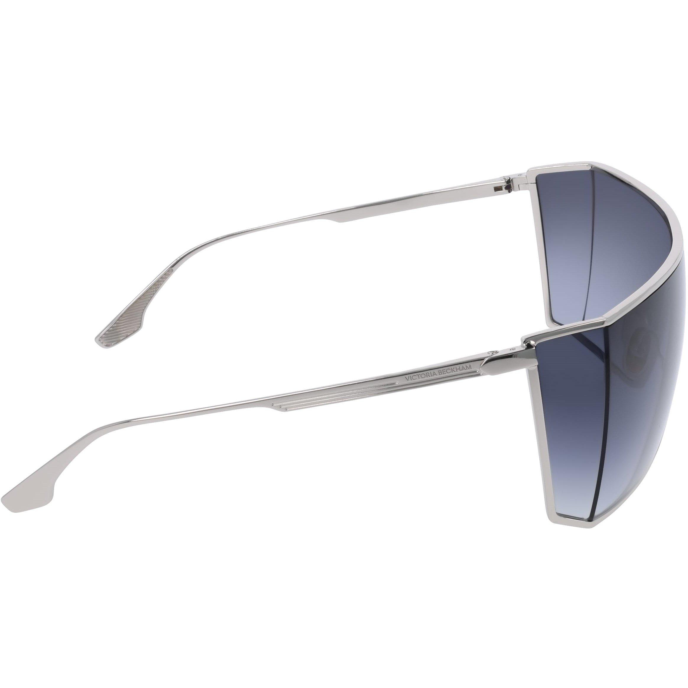 Silver - Victoria Beckham - Women's Shield Sunglasses - 7