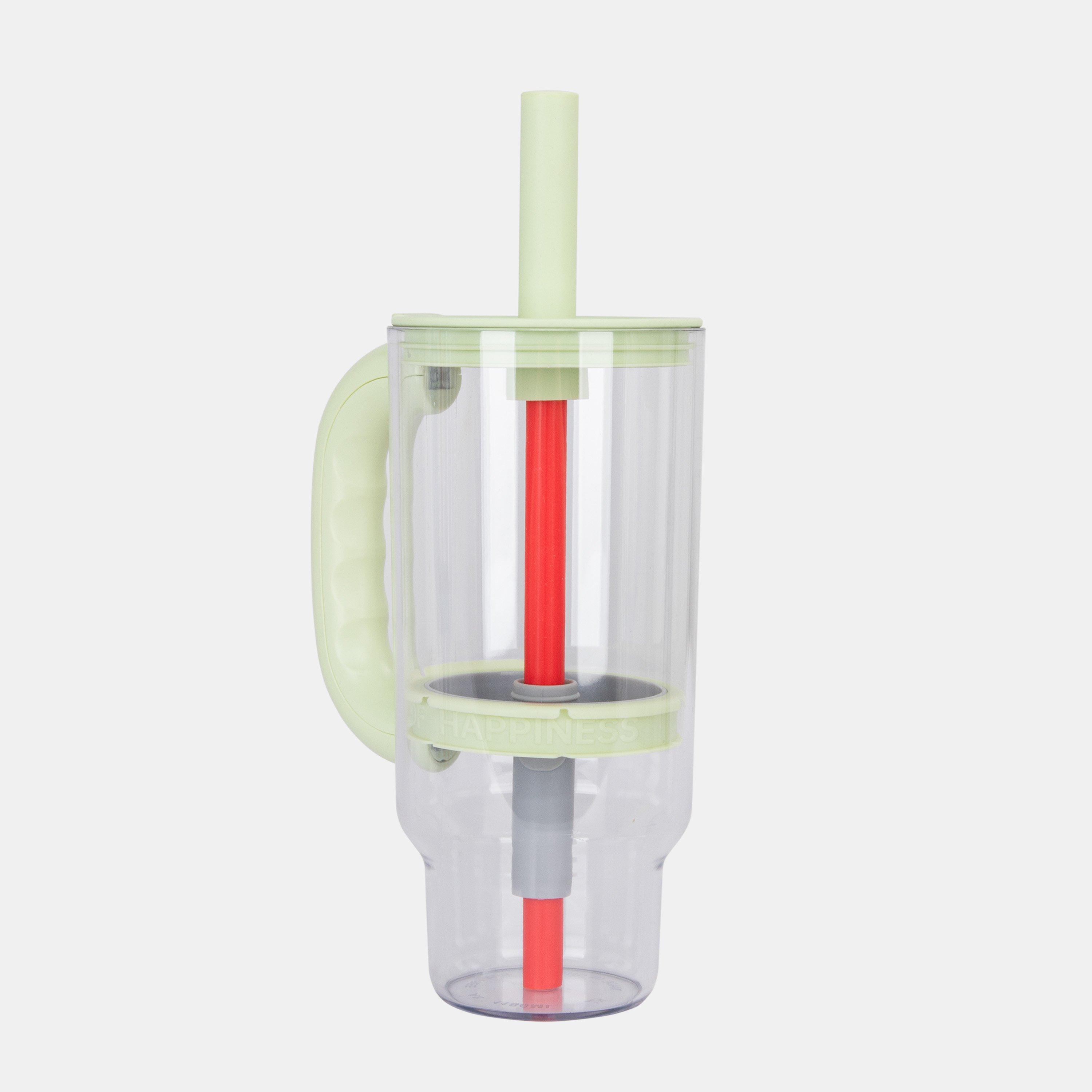 Star Bottle 1180ml BPA-Free Water Filter Plastic Waterbottle - Green
