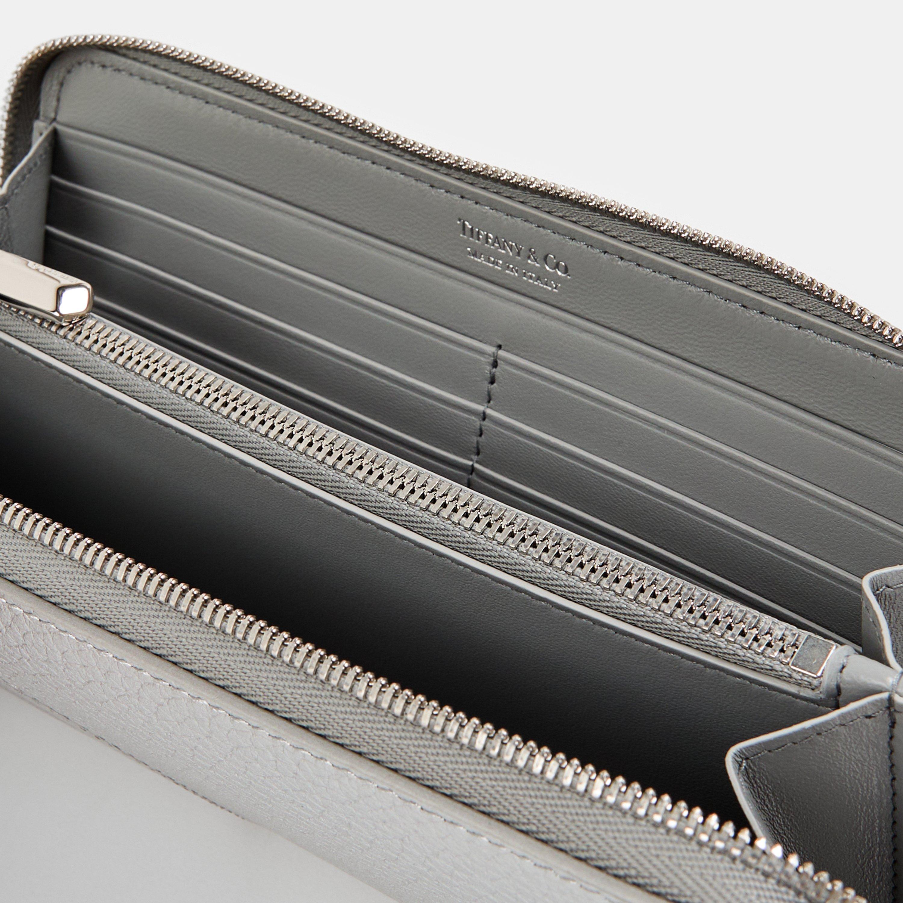 Silver - Tiffany - Zipped Large Wallet - 4