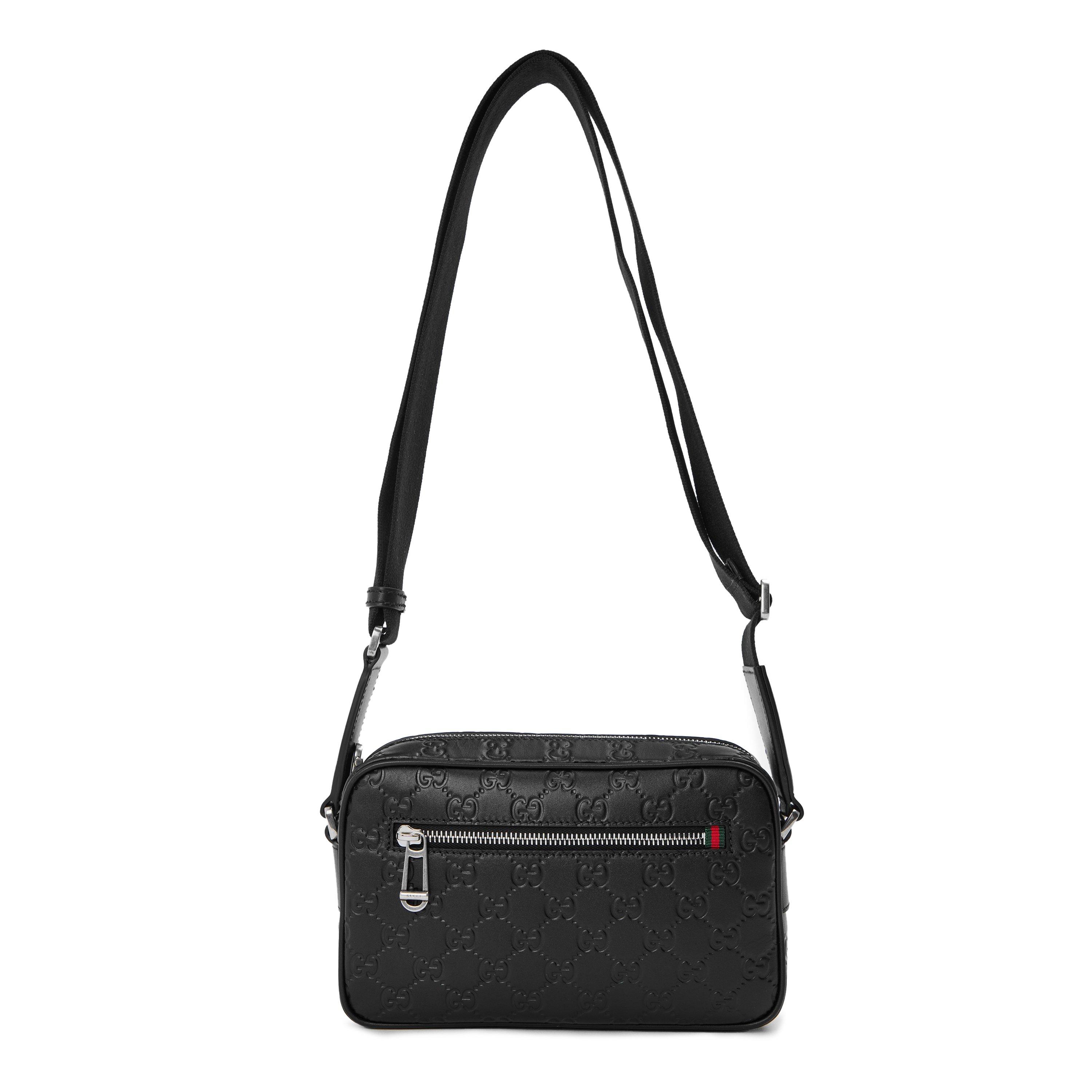 Black - Gucci - Gucci Emblem Bag Sn62 - 1