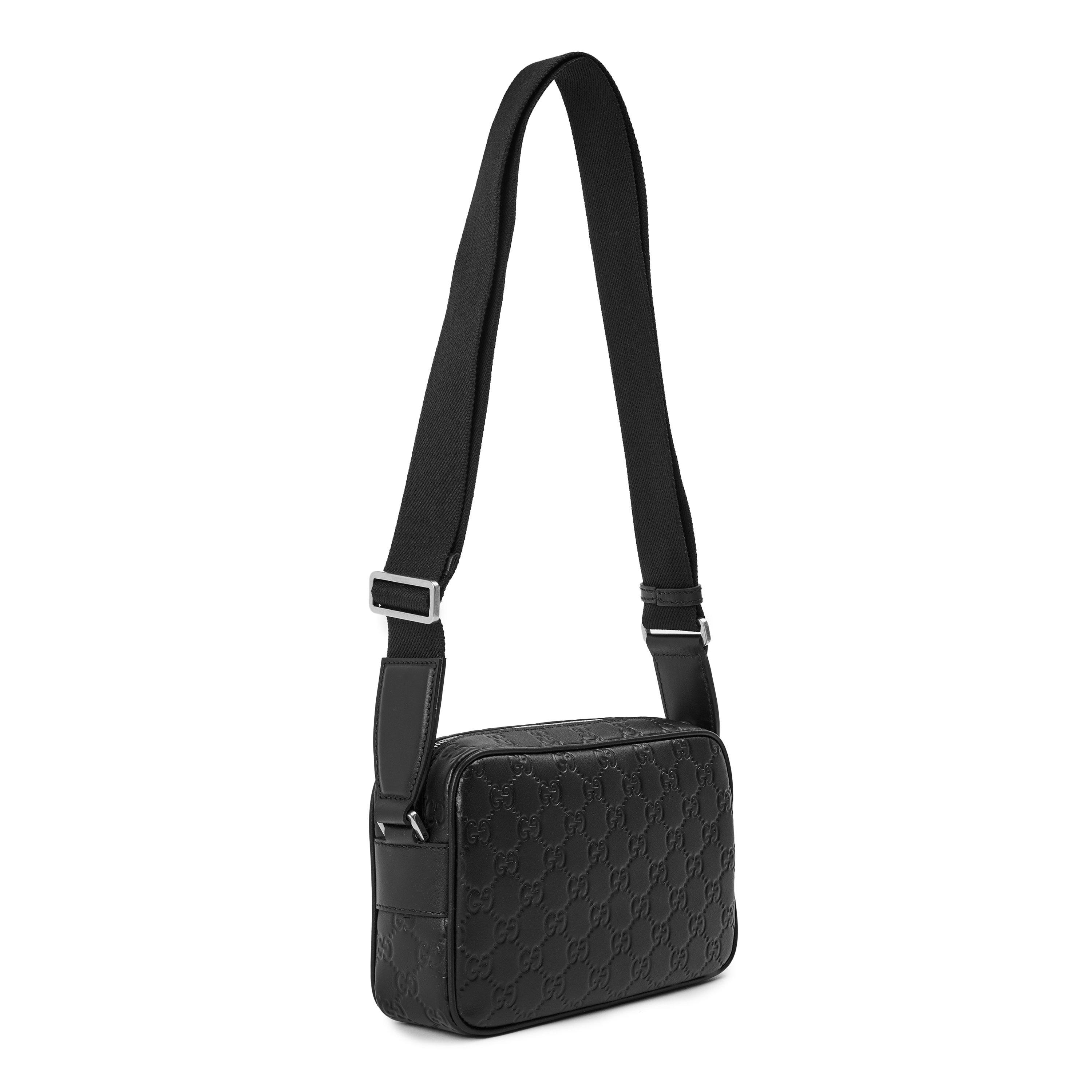 Black - Gucci - Gucci Emblem Bag Sn62 - 2