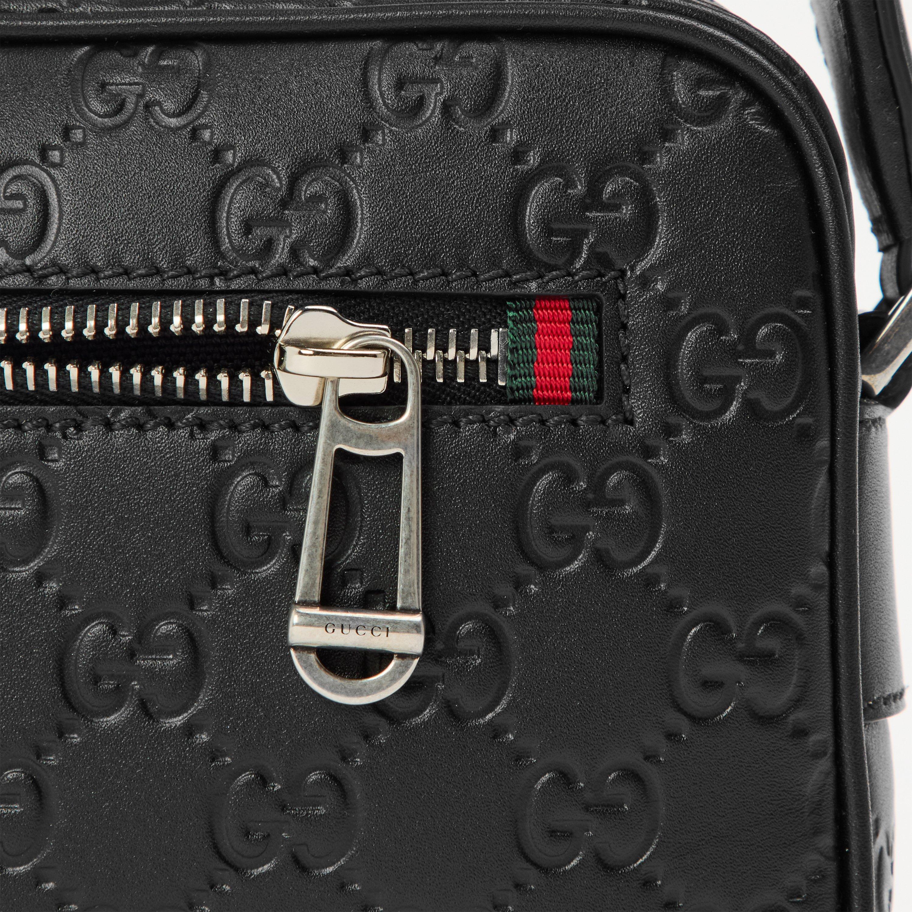 Black - Gucci - Gucci Emblem Bag Sn62 - 3