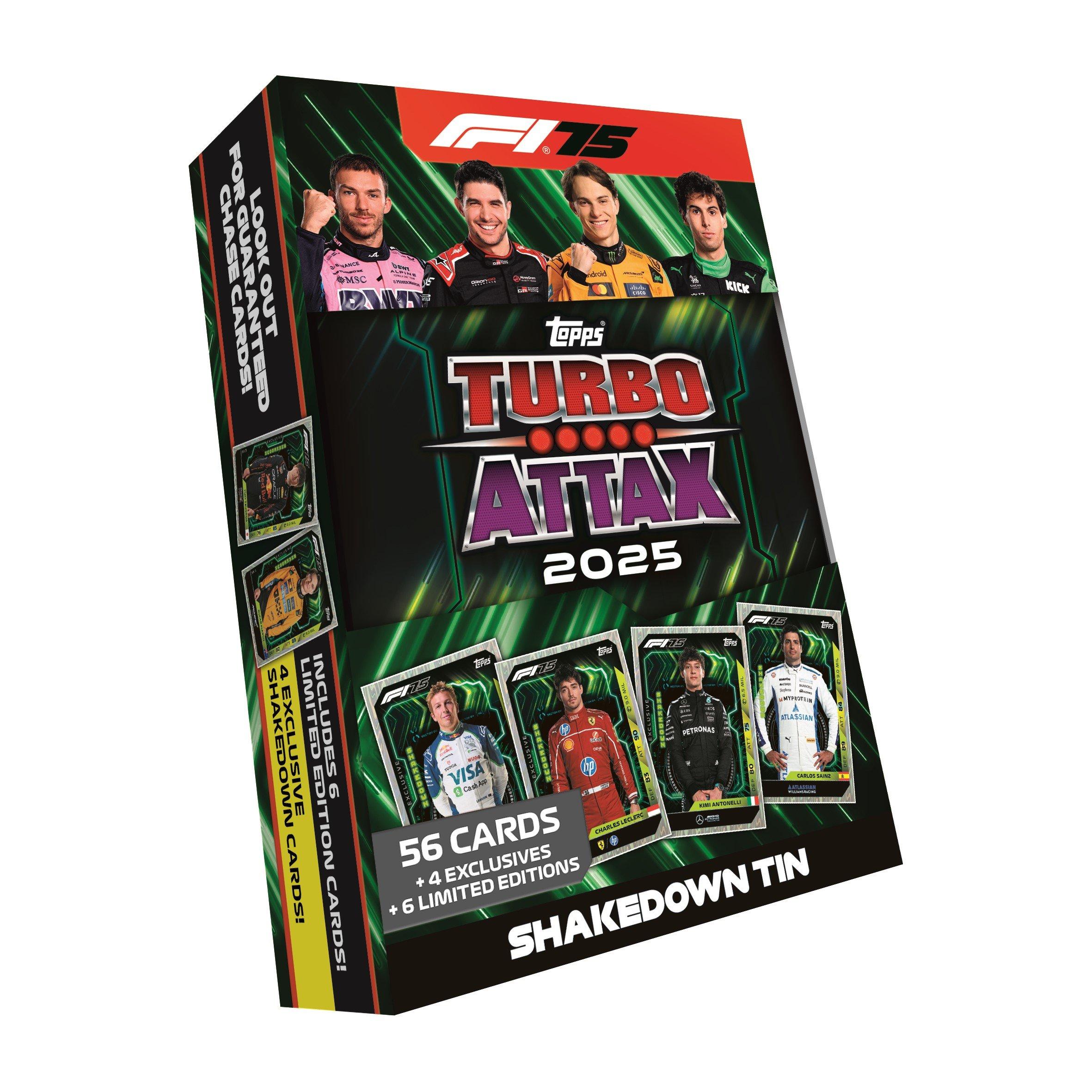 Mega Tin - Topps - Turbo Attax Formula 1 2025 - Mega Tin Assortment - 2
