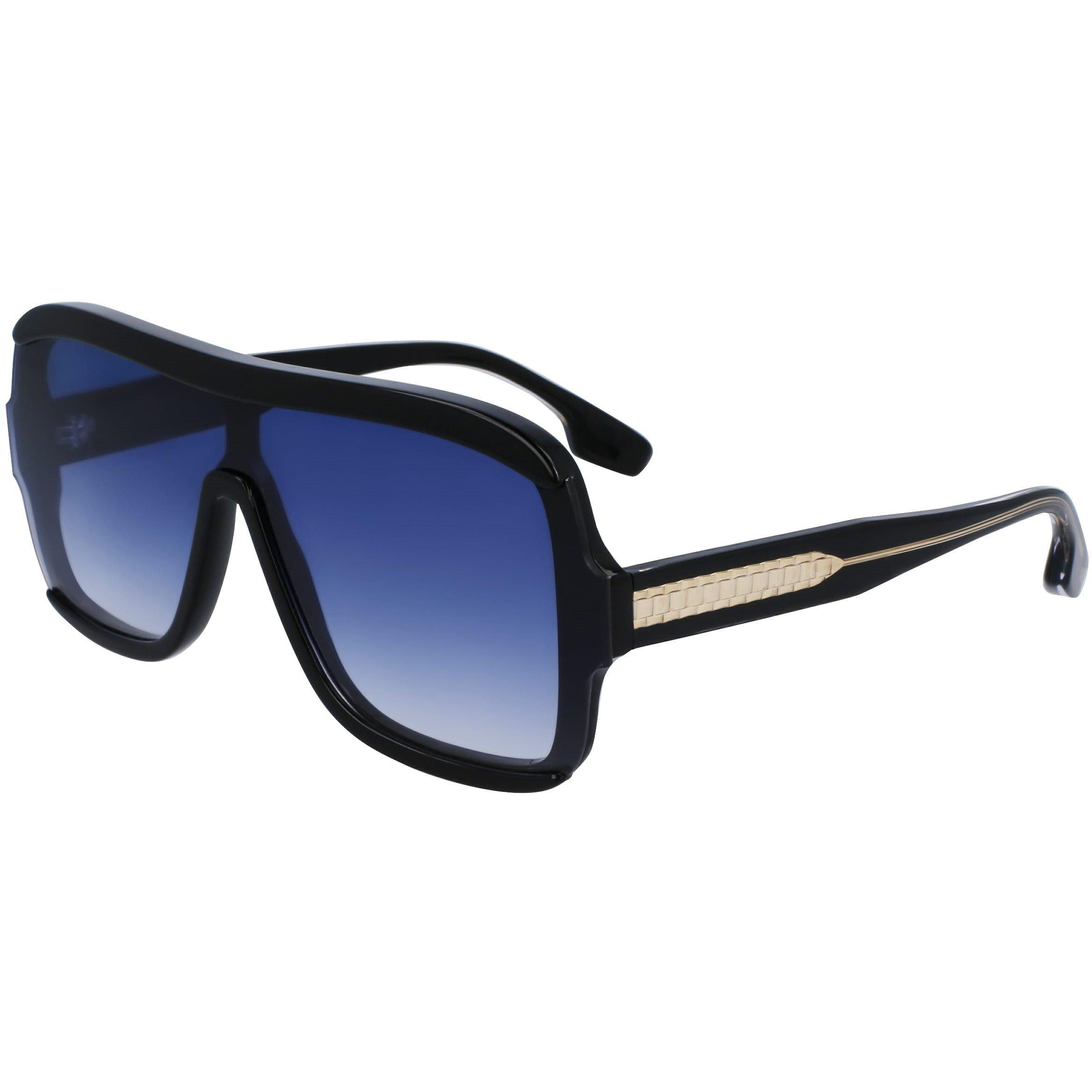 Black - Victoria Beckham - Women's Shield Sunglasses - 1