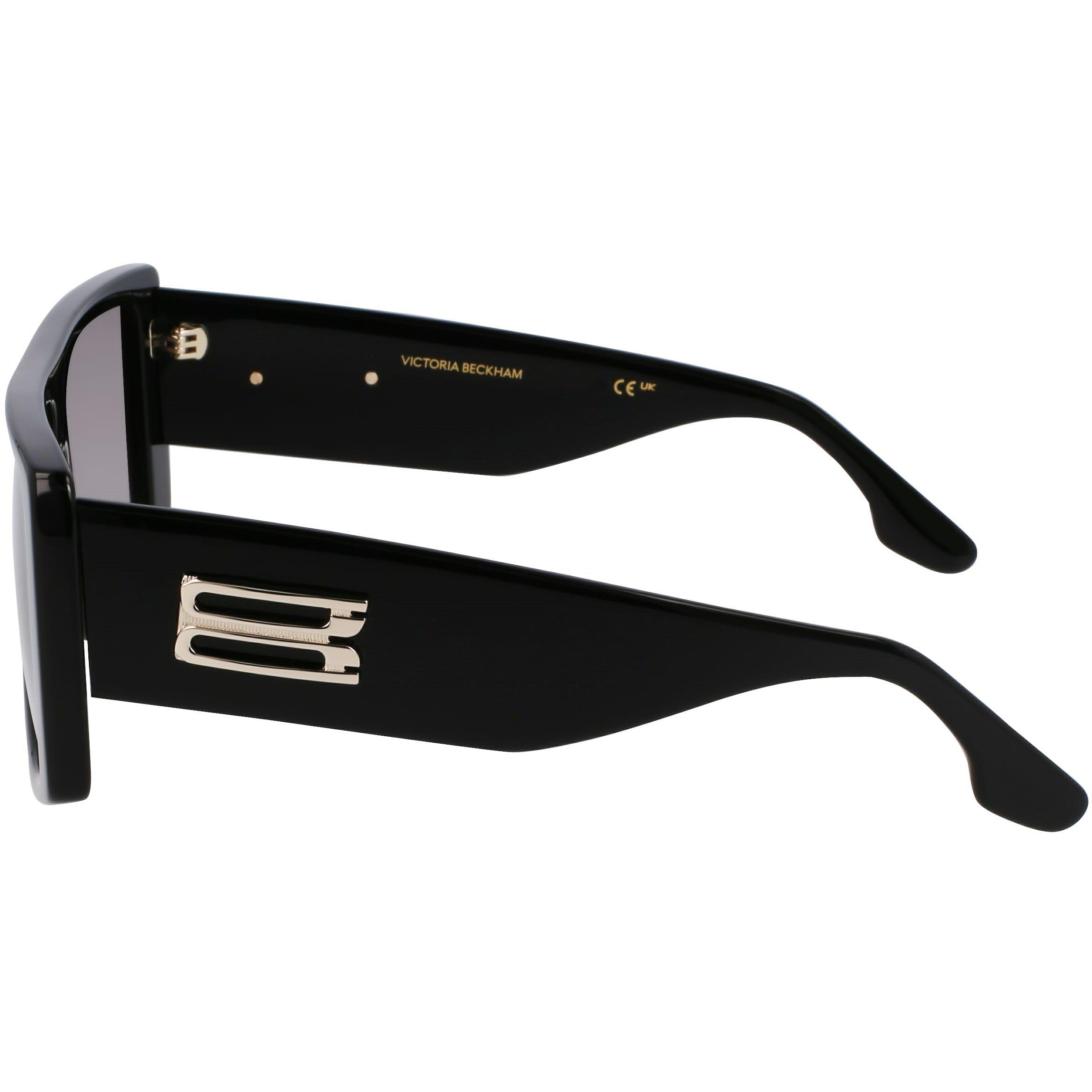 Black - Victoria Beckham - Women's Shield Sunglasses - 3