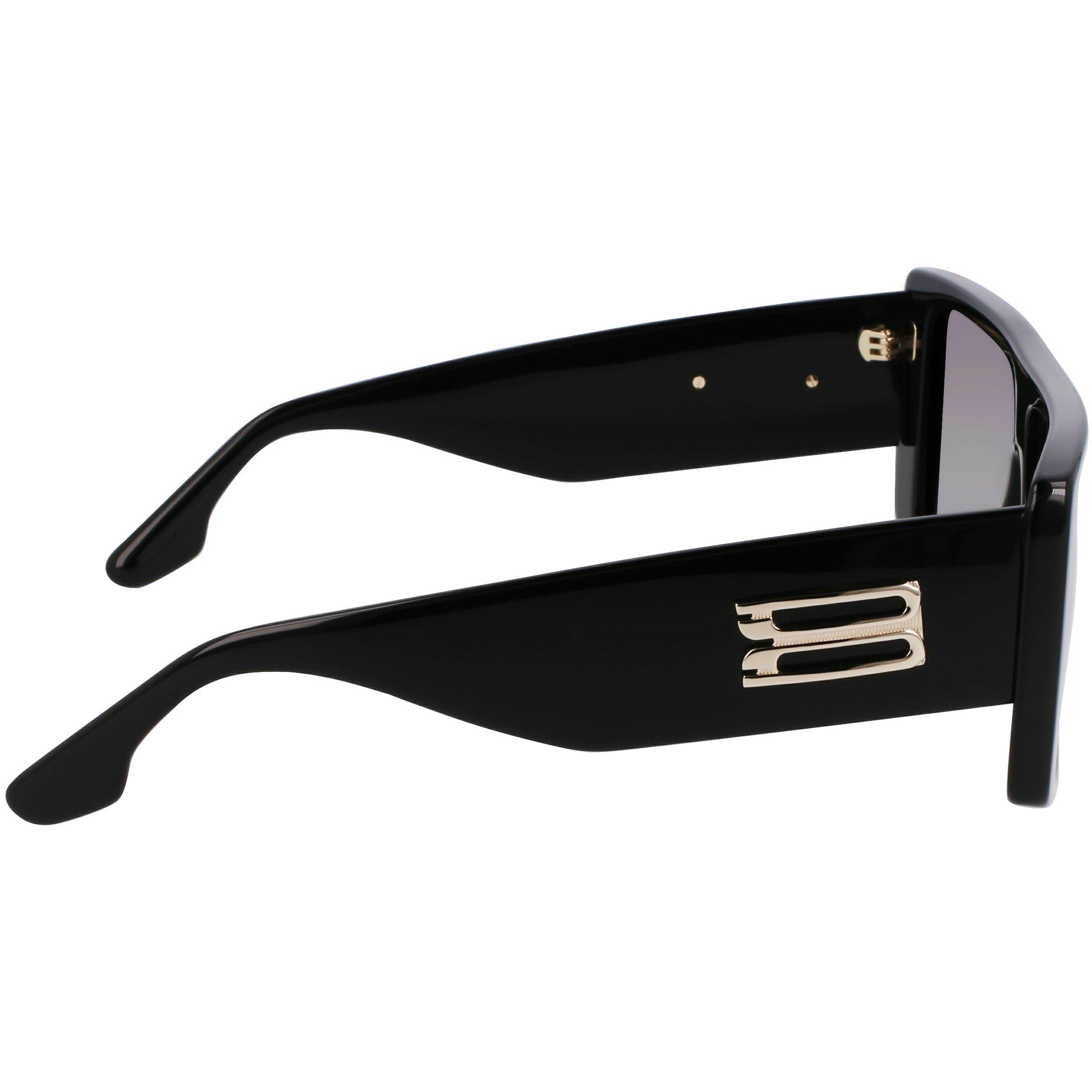 Black - Victoria Beckham - Women's Shield Sunglasses - 7