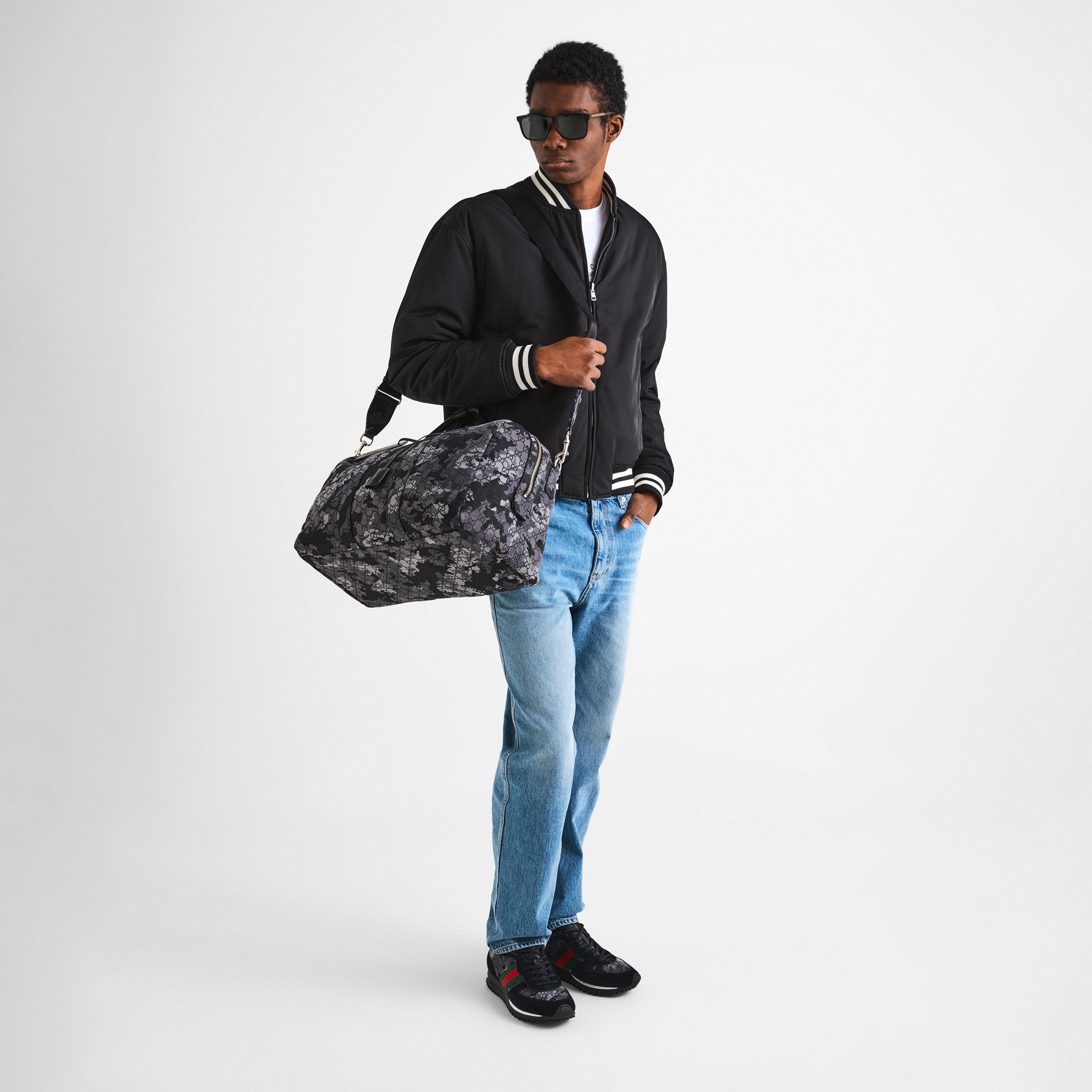 Grey / Black - Gucci - Men's Holdall - 6