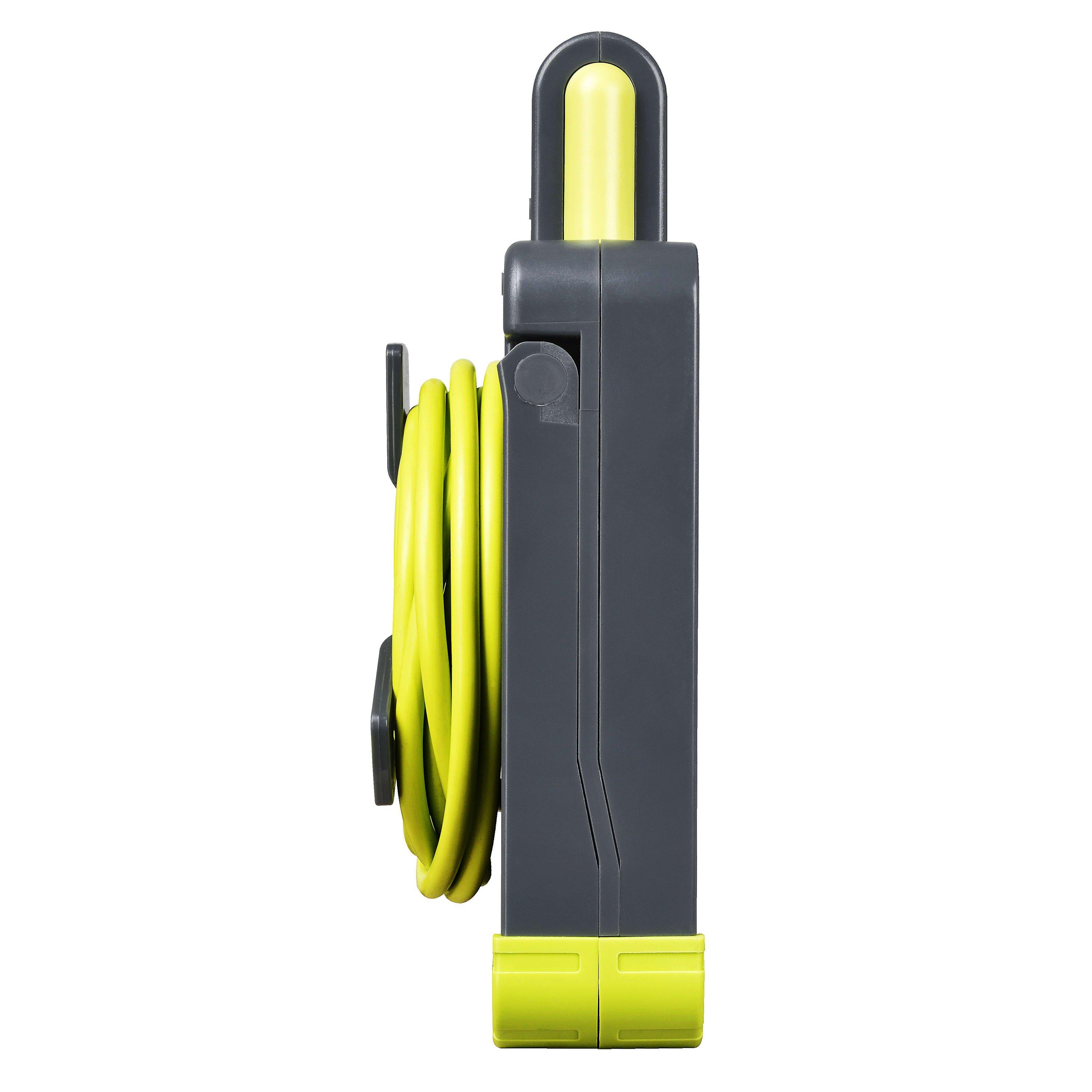 Masterplug Masterplug 5m 4 Socket Work Light Cable Reel 13A | Sports Direct