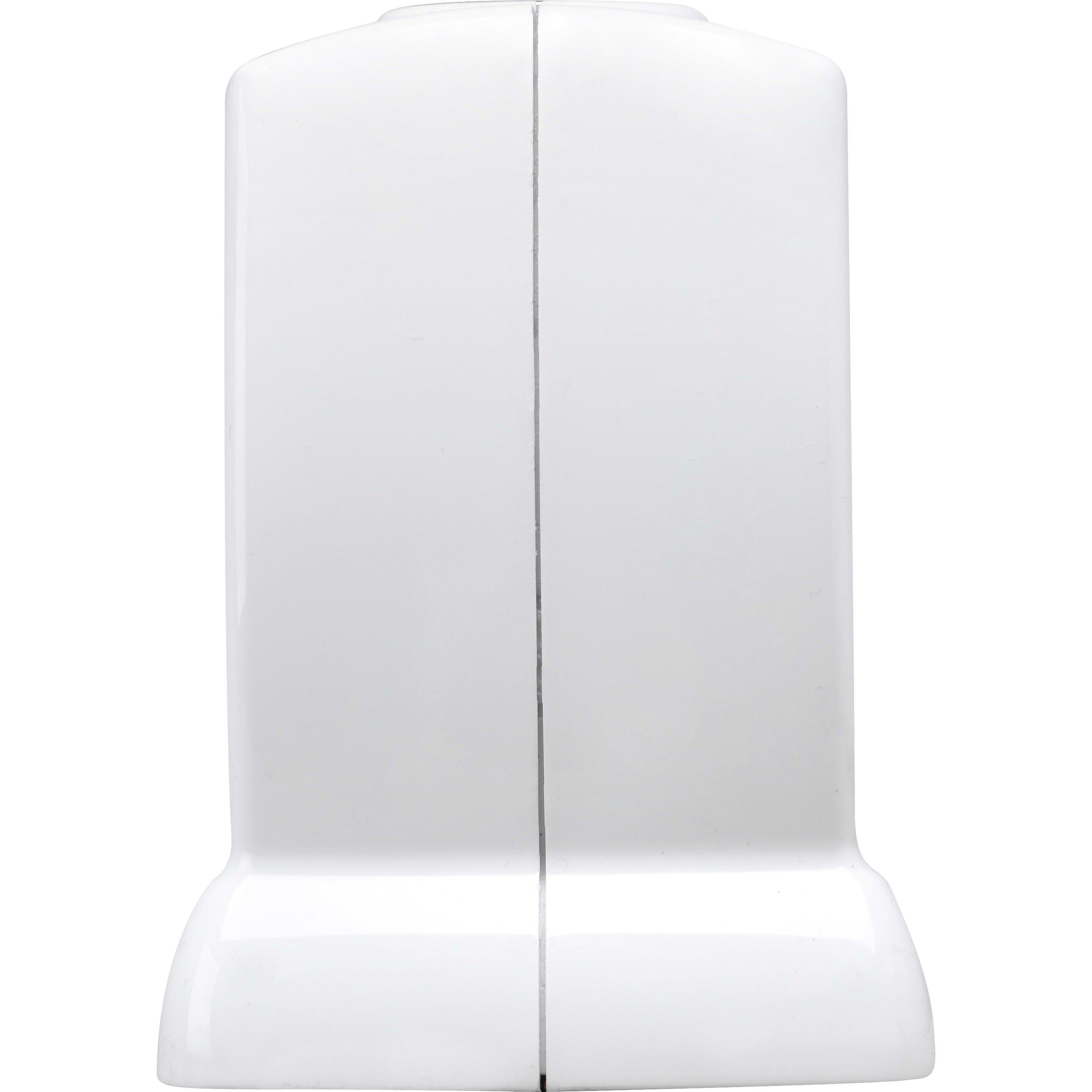 White - Masterplug - 4 Socket USB 2m Compact Extension lead - 8