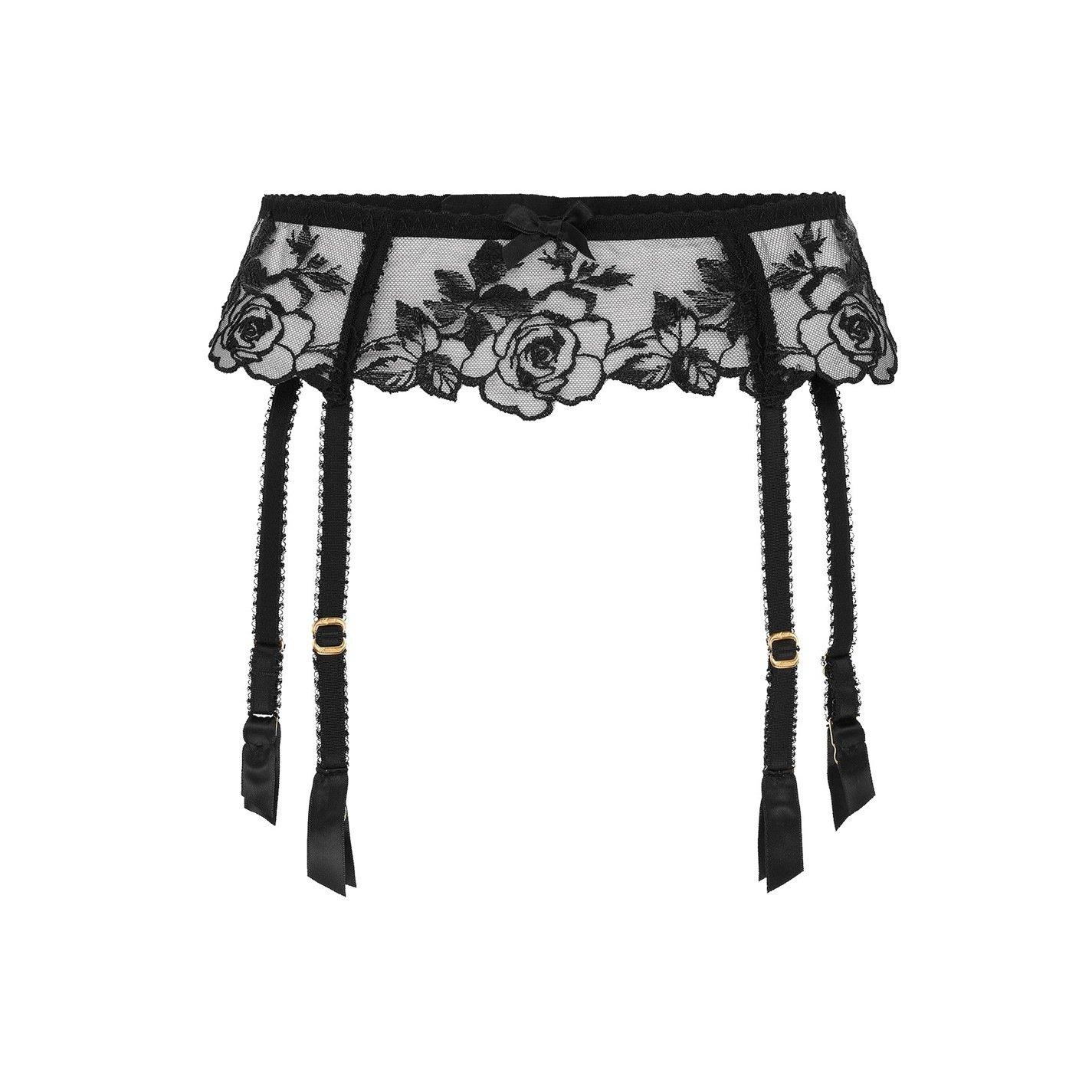Black - Agent Provocateur - CALLYPSO Suspender - 4