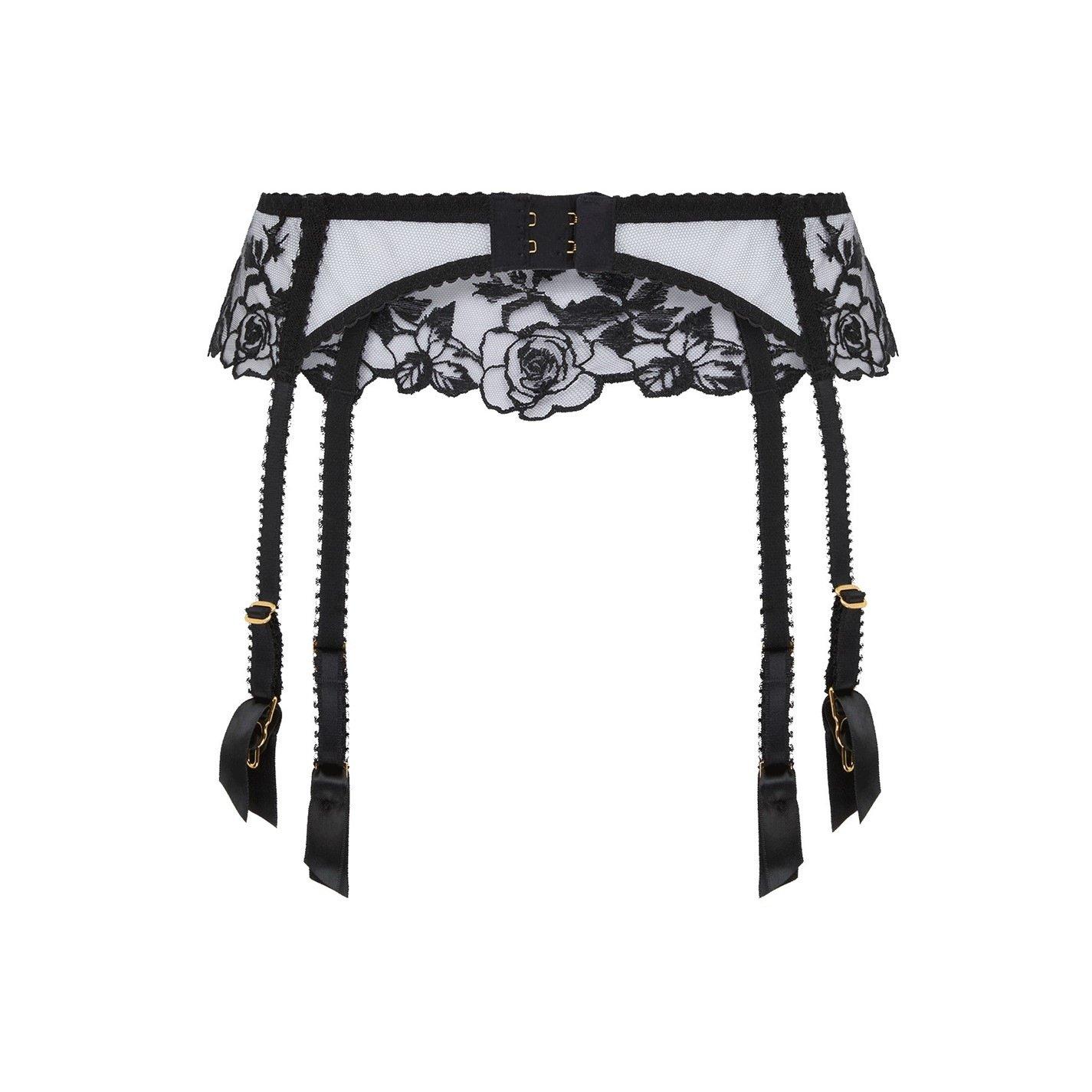 Black - Agent Provocateur - CALLYPSO Suspender - 5