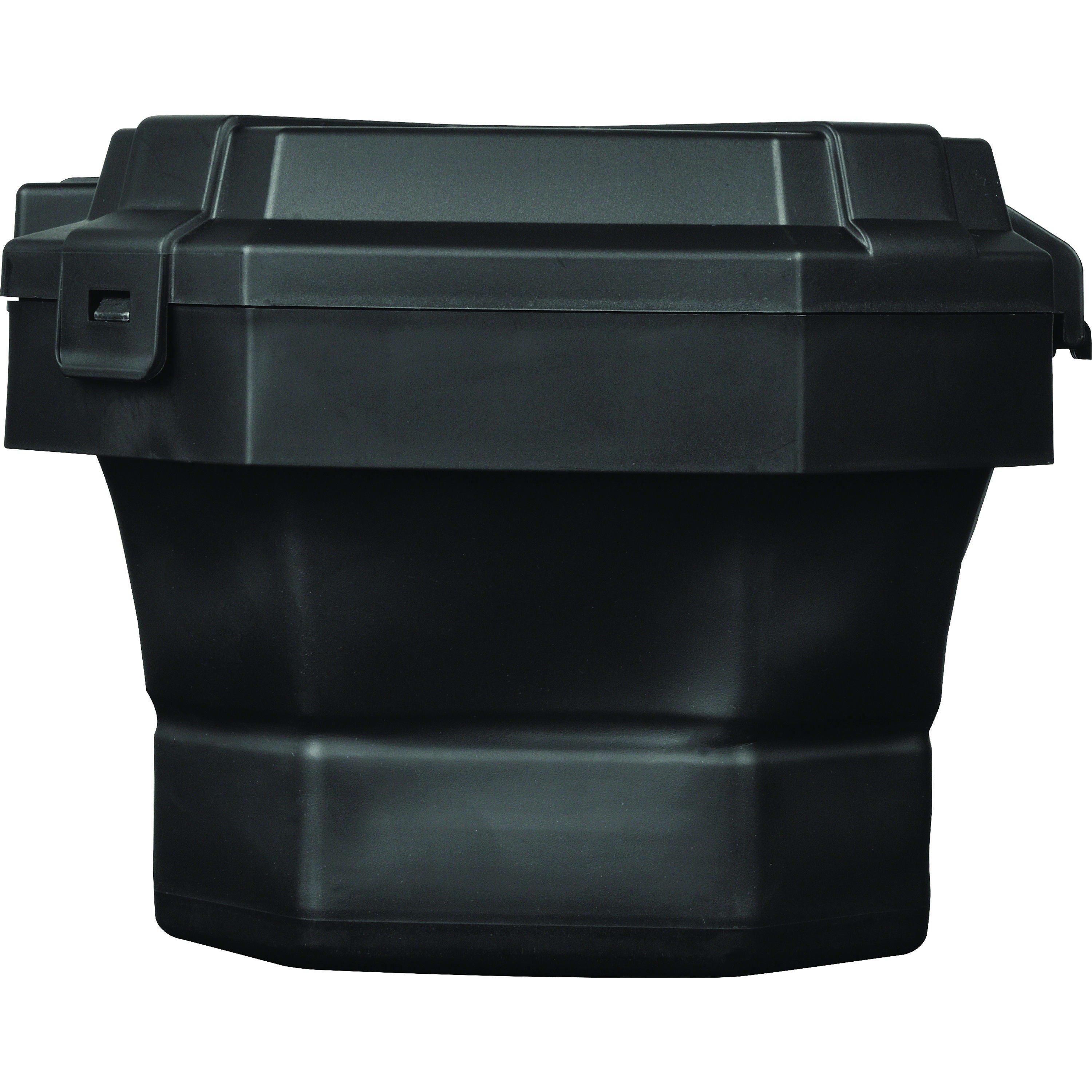 Black - Masterplug - Masterplug Weatherproof Box & 4 Socket 8m Lead - 3