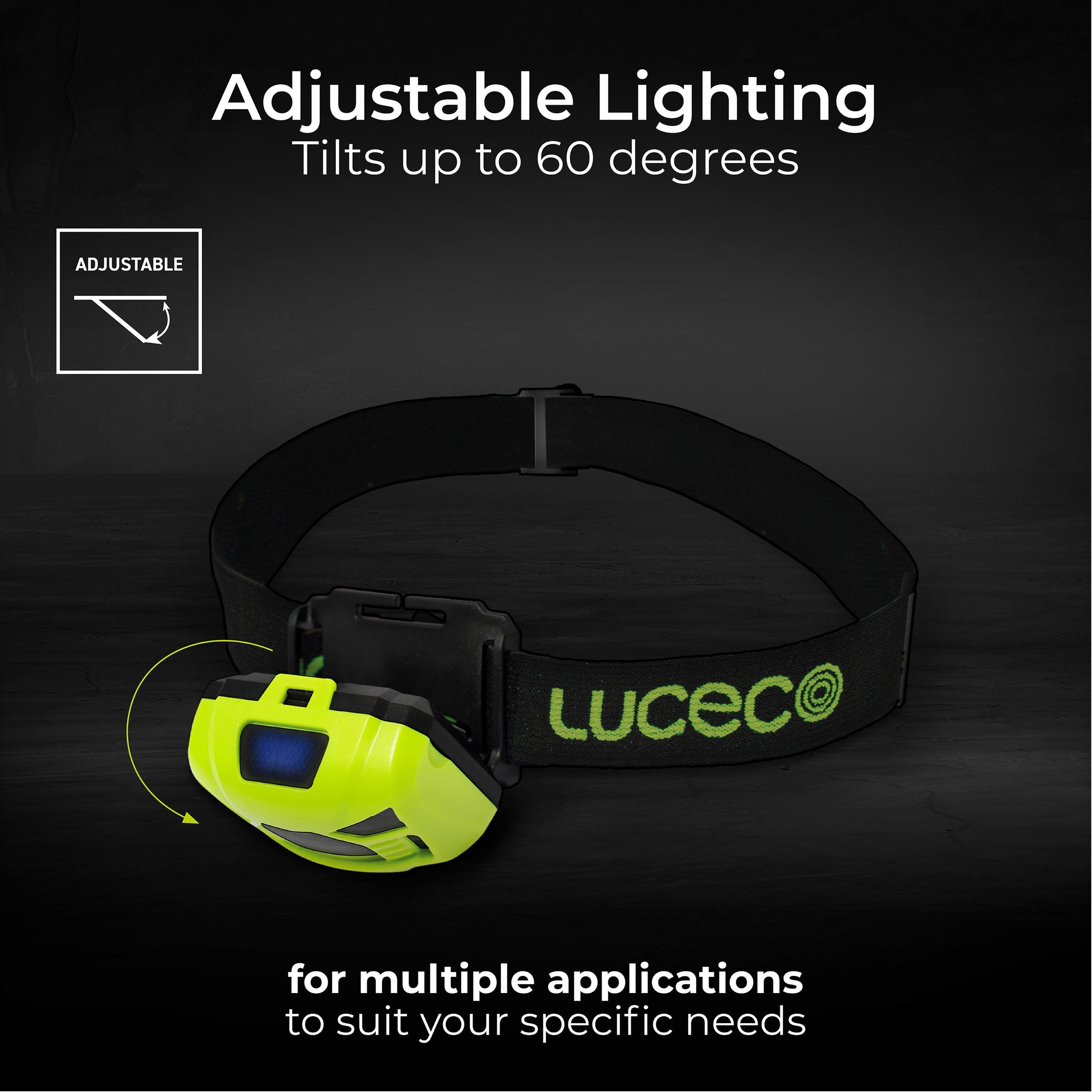 Green And Black - Luceco - Luceco Inspection Head Torch Motion Sensor - 6