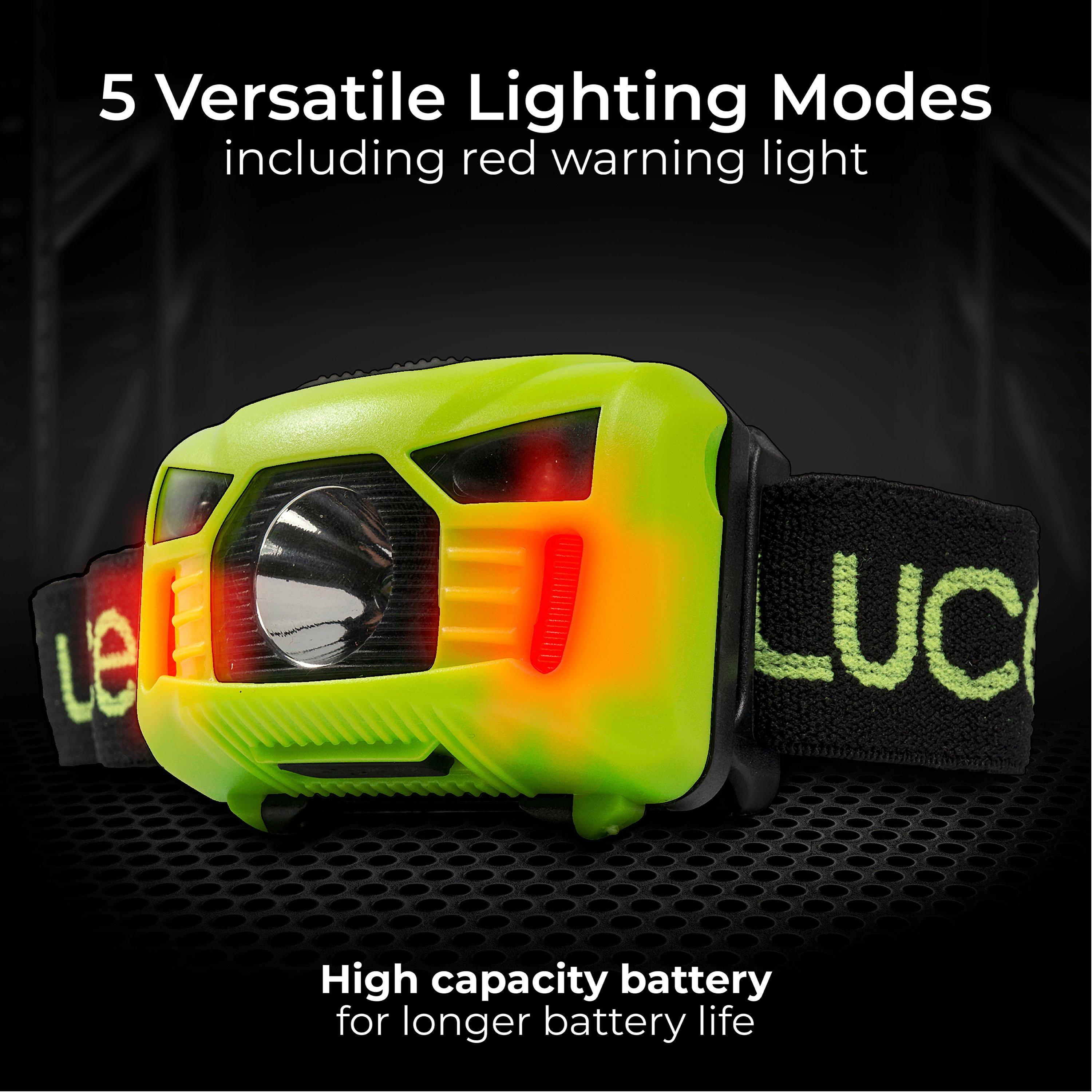 Green And Black - Luceco - Luceco Inspection Head Torch Motion Sensor - 8