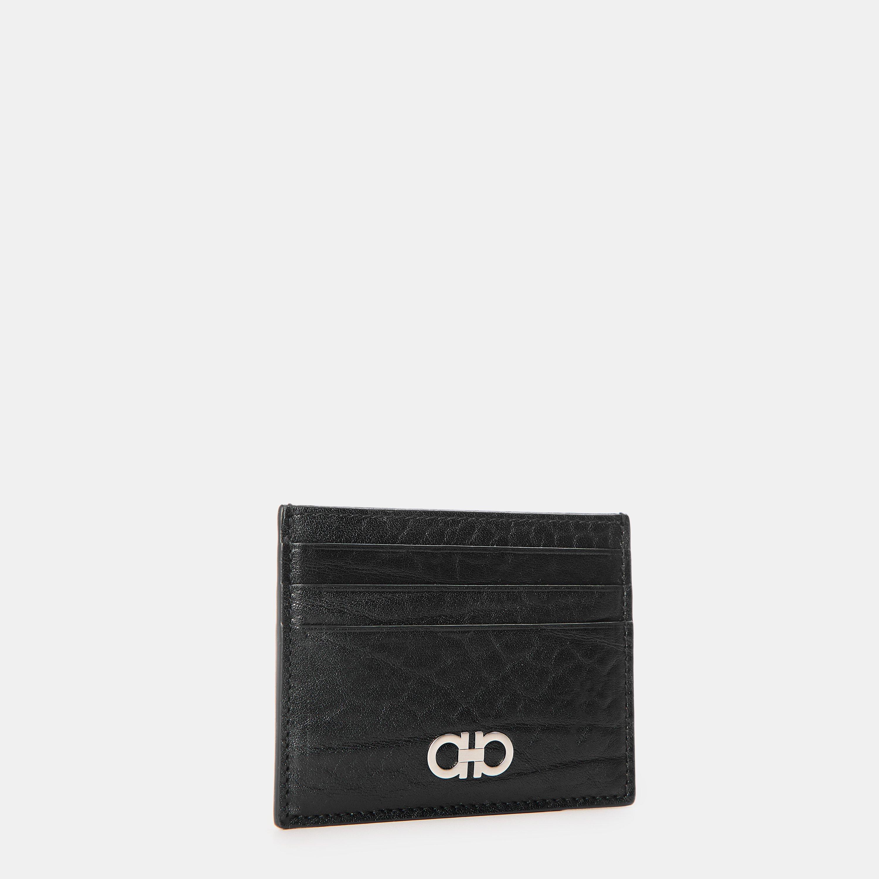 Nero - Ferragamo - Men's Revival CC Card Holder - 2