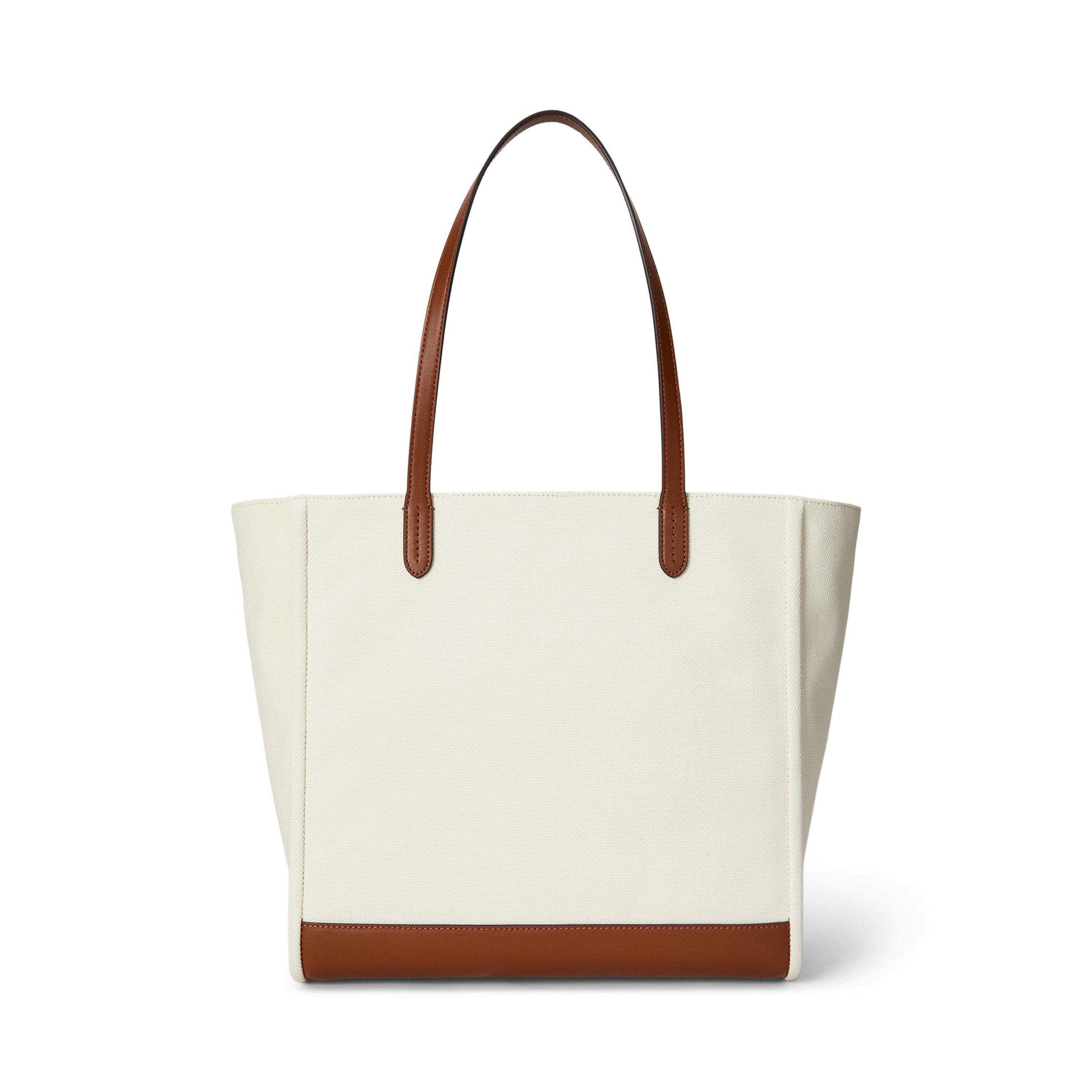 Natural - Lauren by Ralph Lauren - LRL Cameryn L Tote Ld61 - 4