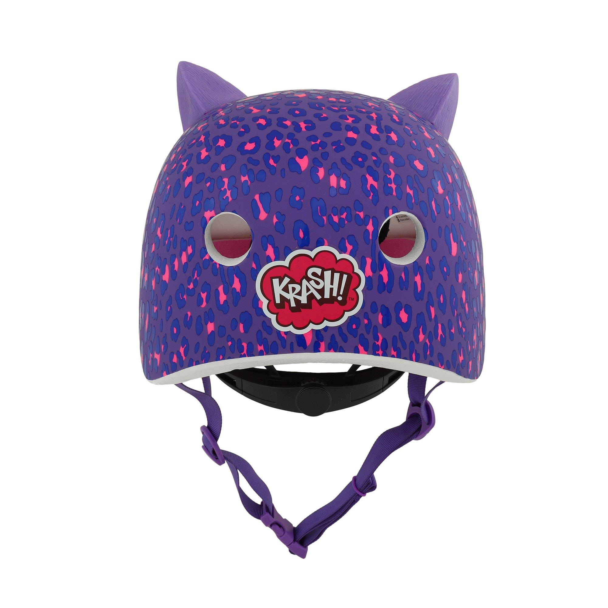 Leopard Kitty - Krash - FS Youth Helmet - Leopard Kitty - 3