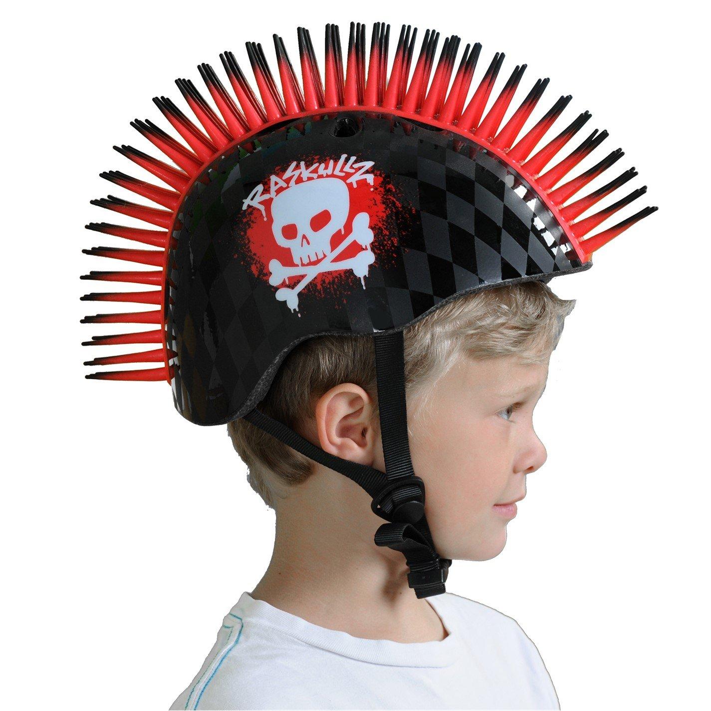 Skull Hawk Red - Raskullz - Skull Hawk Red Child Helmet 5+ - 2