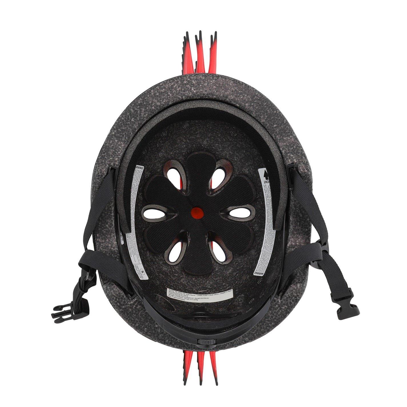 Skull Hawk Red - Raskullz - Skull Hawk Red Child Helmet 5+ - 7