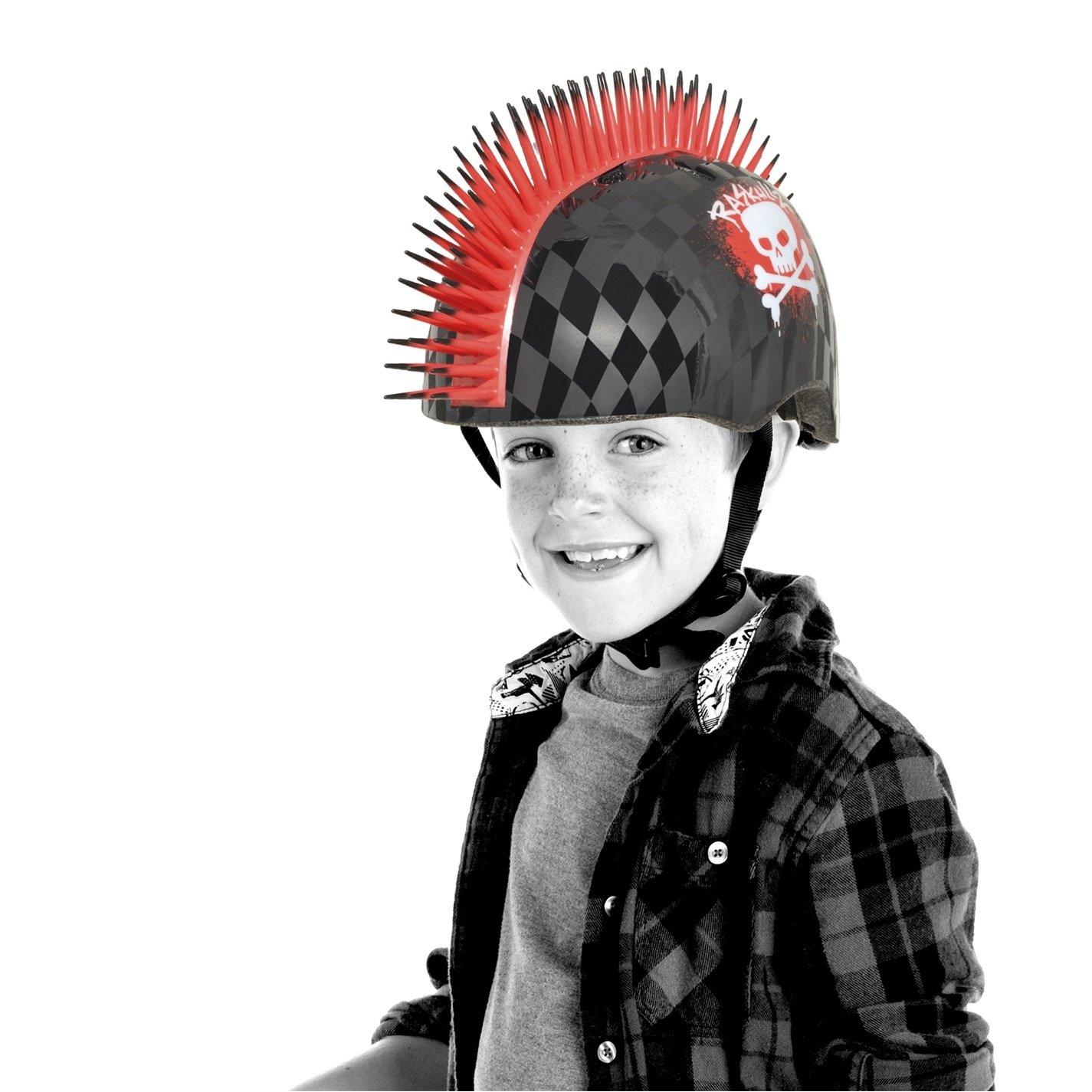 Skull Hawk Red - Raskullz - Skull Hawk Red Child Helmet 5+ - 8