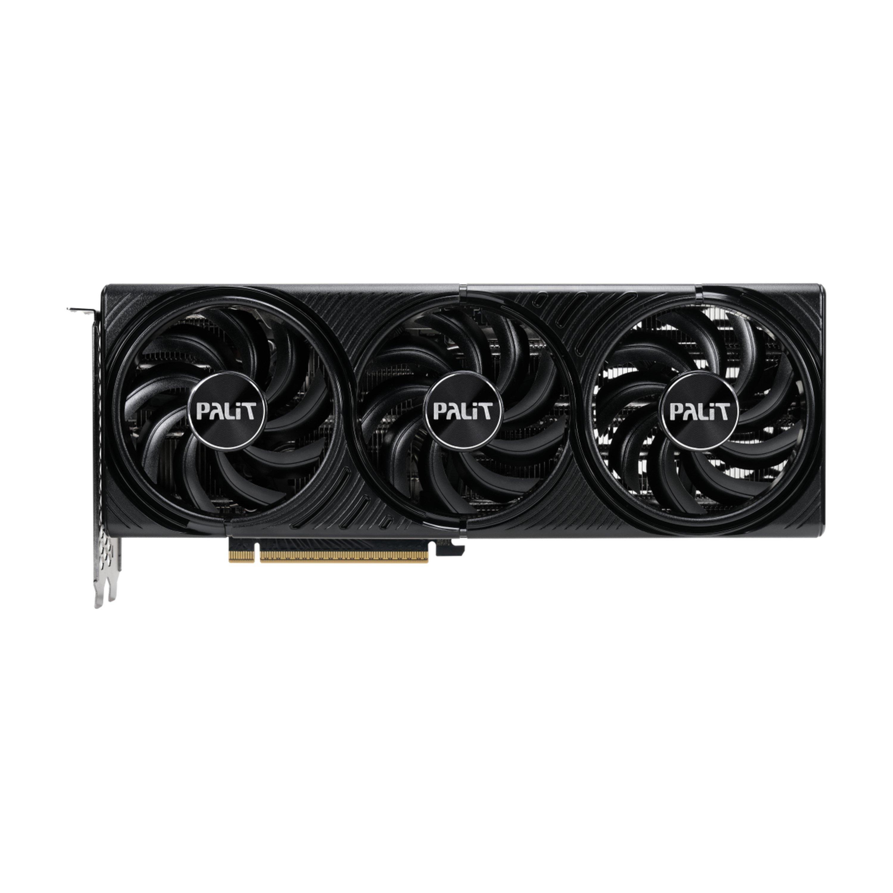 Black - PALIT - GeForce RTX 5070 Infinity 3 OC 12GB GDDR7 Graphics Card PCIe 5.0 Compact Dual Slot Cooling DLSS 4 - 4