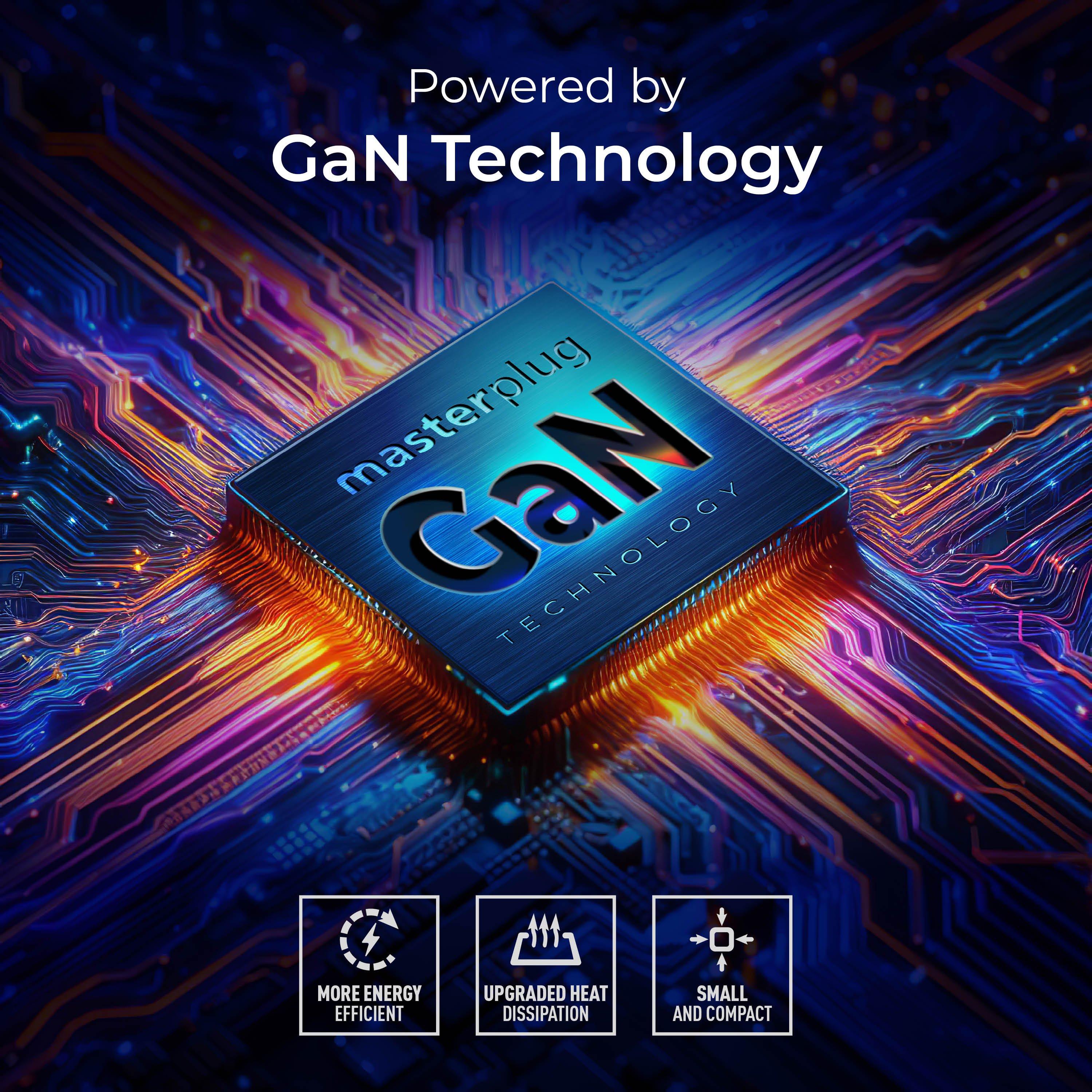 White - Masterplug - Masterplug Charger Plug USB A & C Ports - 6