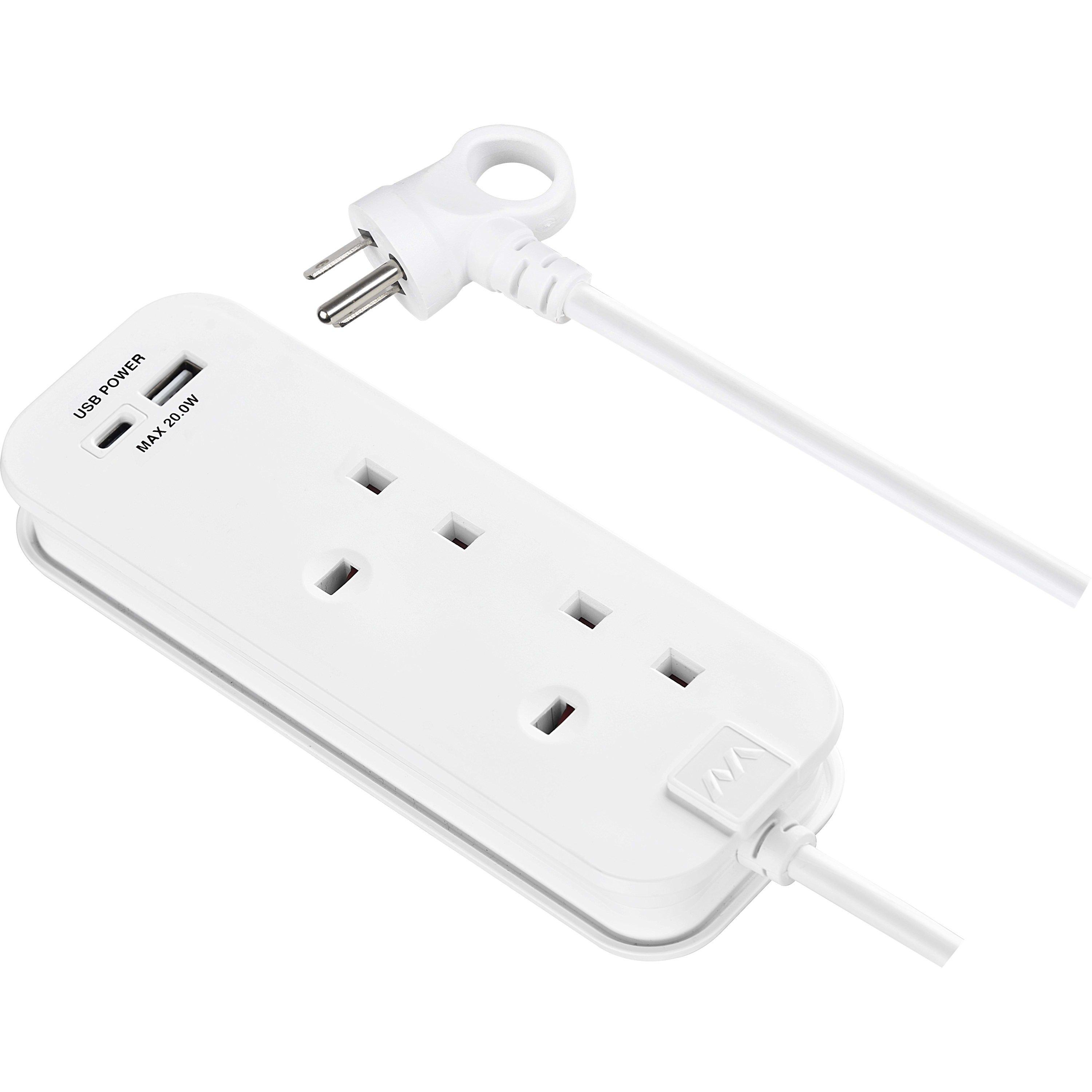 White - Masterplug - MASTERPLUG UK TO USA CHARGING STATION - 3