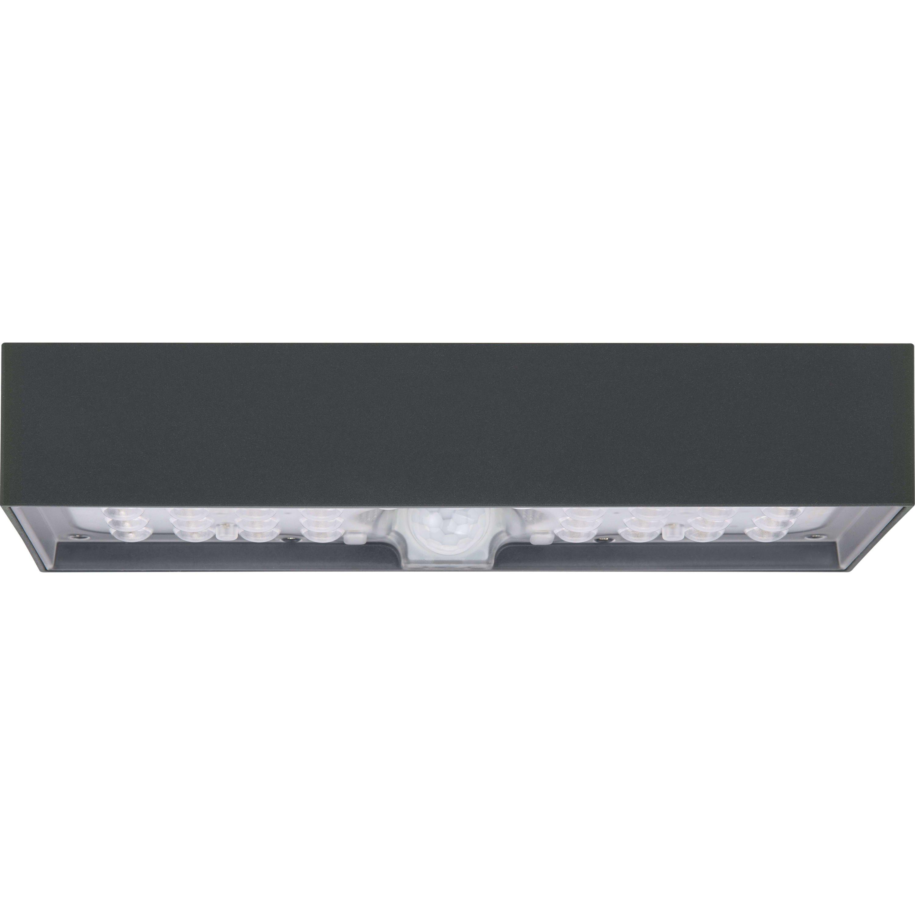 Grey - Luceco - Luceco Solar Brick Light with PIR Motion Sensor - 3