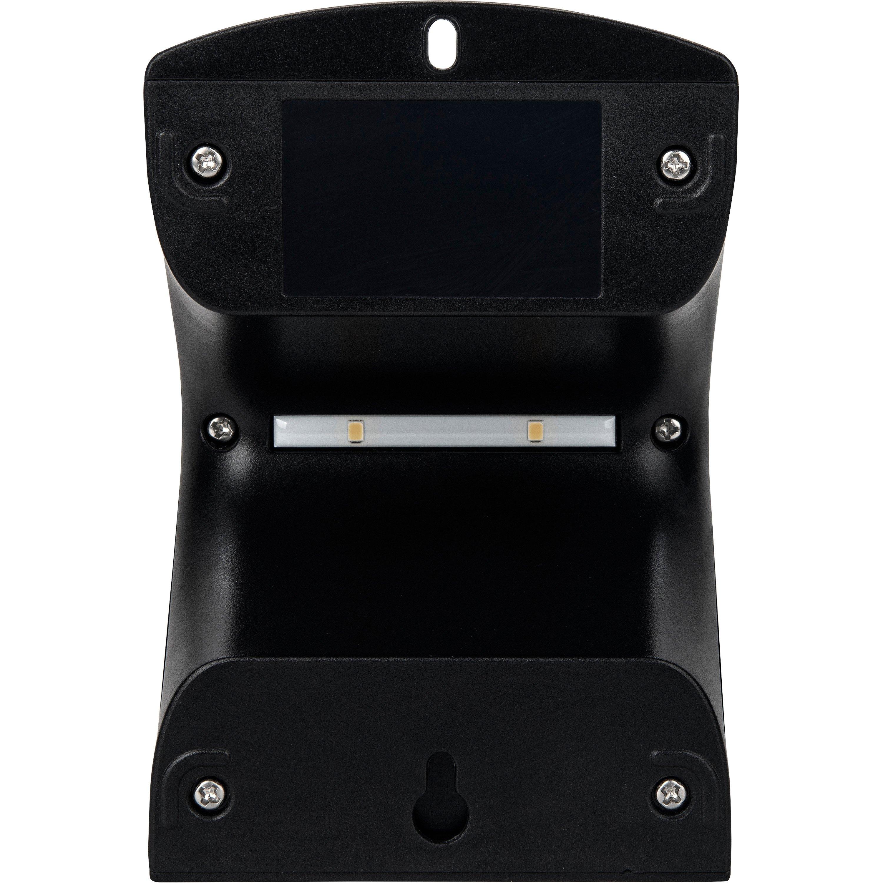 Black - Luceco - Luceco LED Solar Guardian Wall Light with PIR Moti - 3