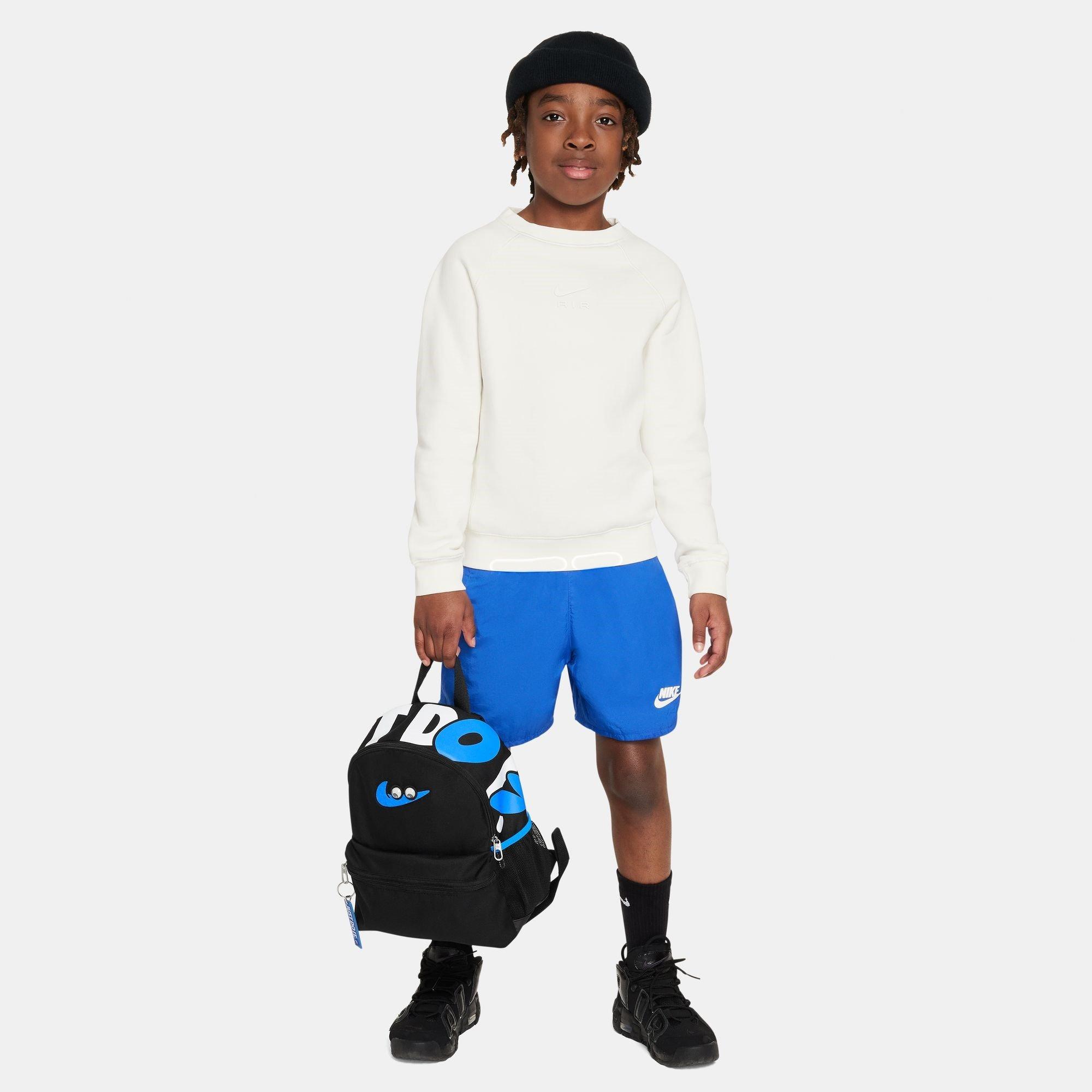 Blk/Photo Blue - Nike - Brasilia Swooshy Juniors Mini Backpack - 7