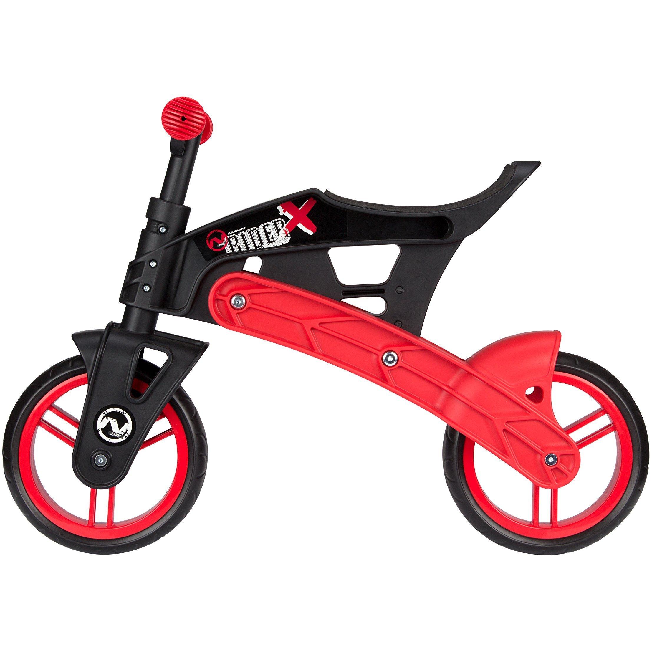 Black/Red - Nijdam - Nijdam Balance Bike Jn71 - 3