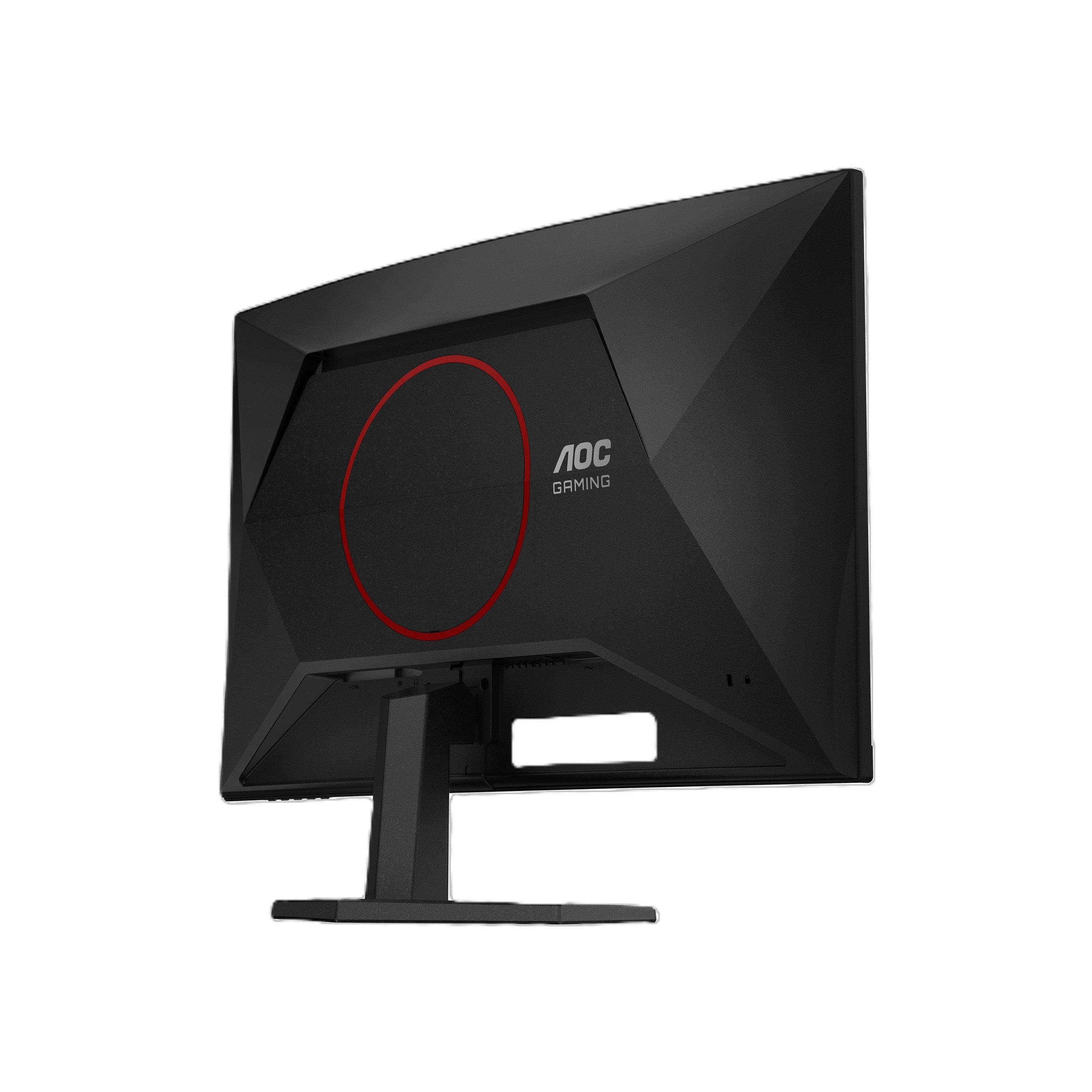 Black - AOC - 27 Full HD Fast VA 240Hz (260Hz OC) Gaming Monitor Black/Red - 3