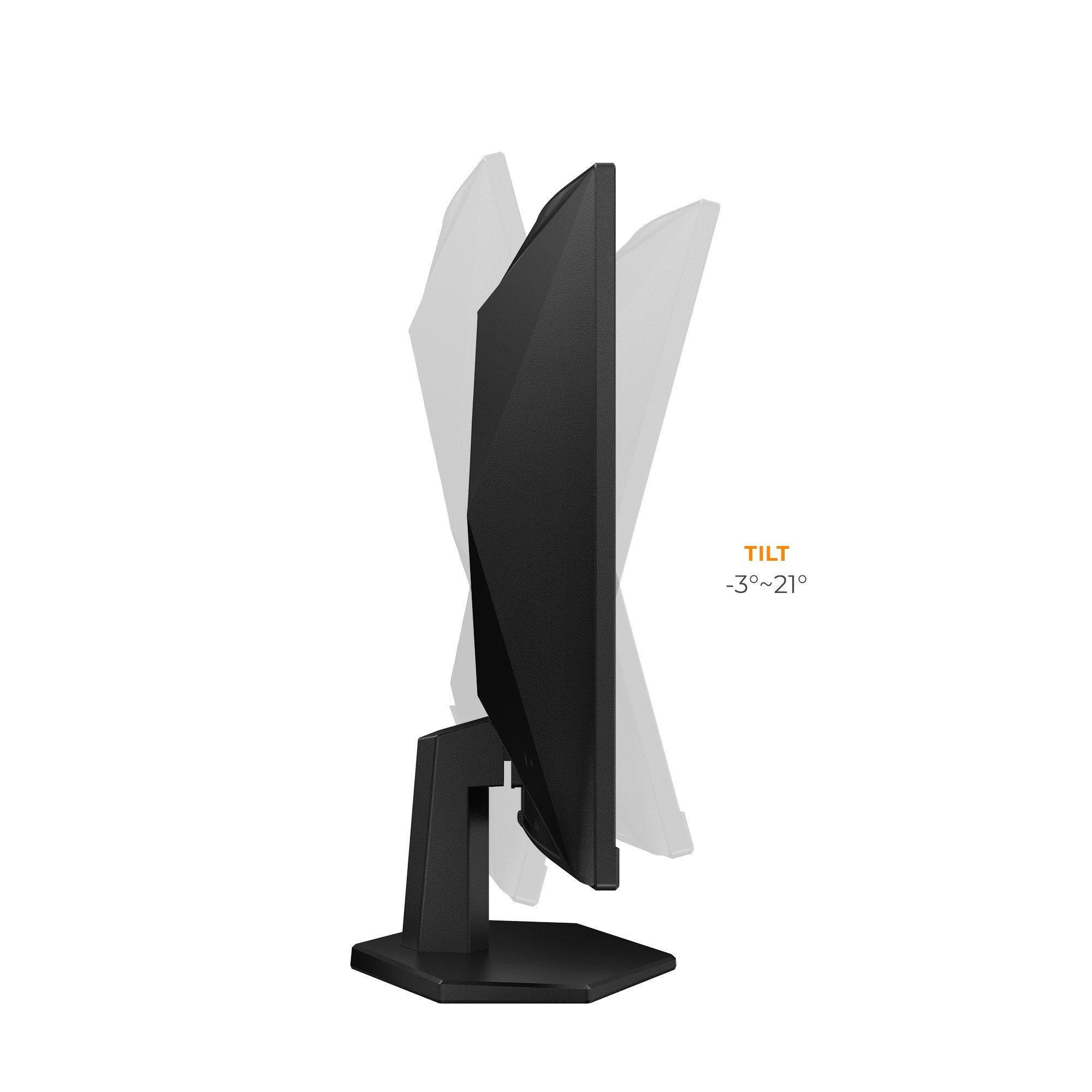 Black - AOC - 27 Full HD Fast VA 240Hz (260Hz OC) Gaming Monitor Black/Red - 6