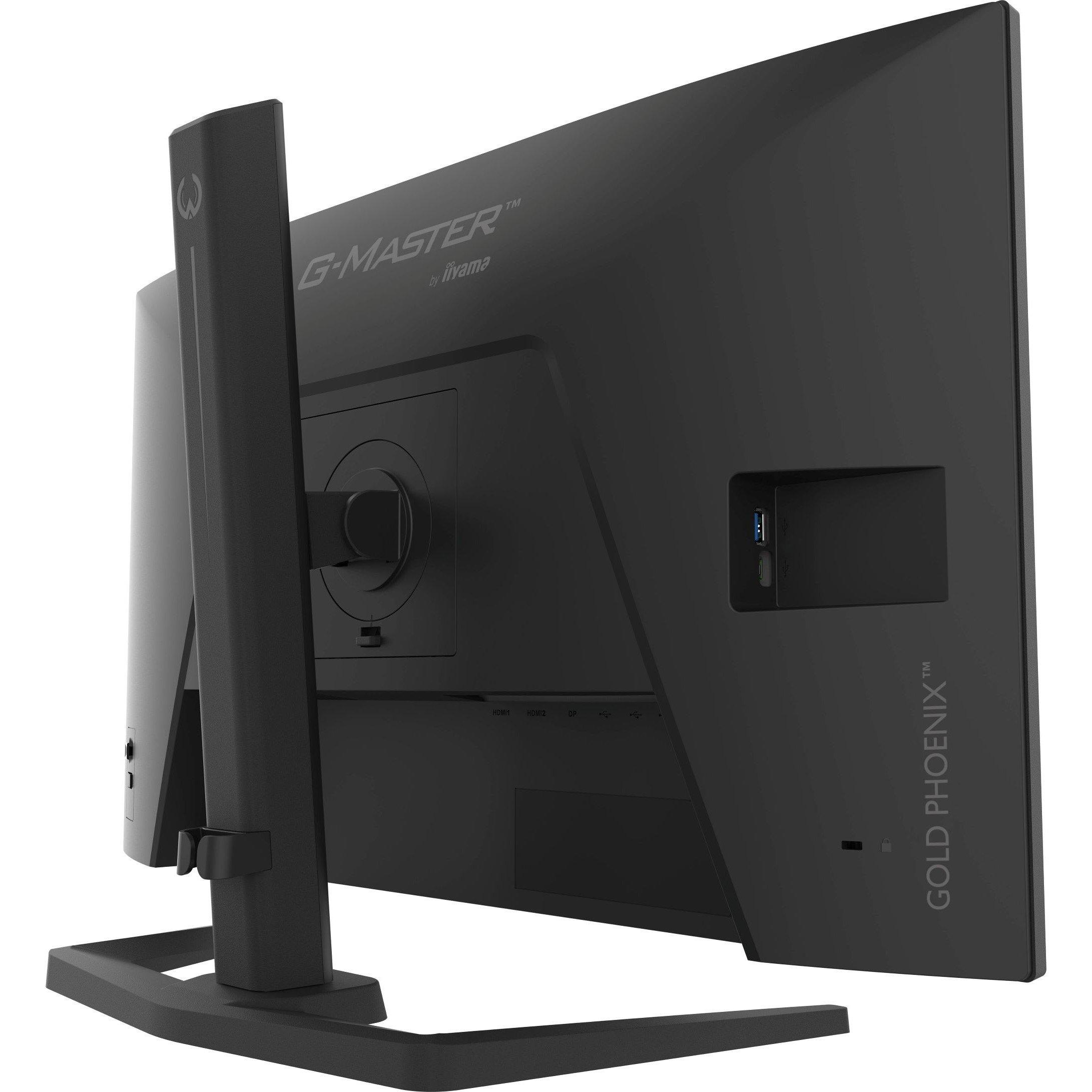 Black - iiyama - G-Master GB2791QSU-B1 27 inch Fast IPS LCD 2560x1440 320Hz G-SYNC Compatible Monitor - 8