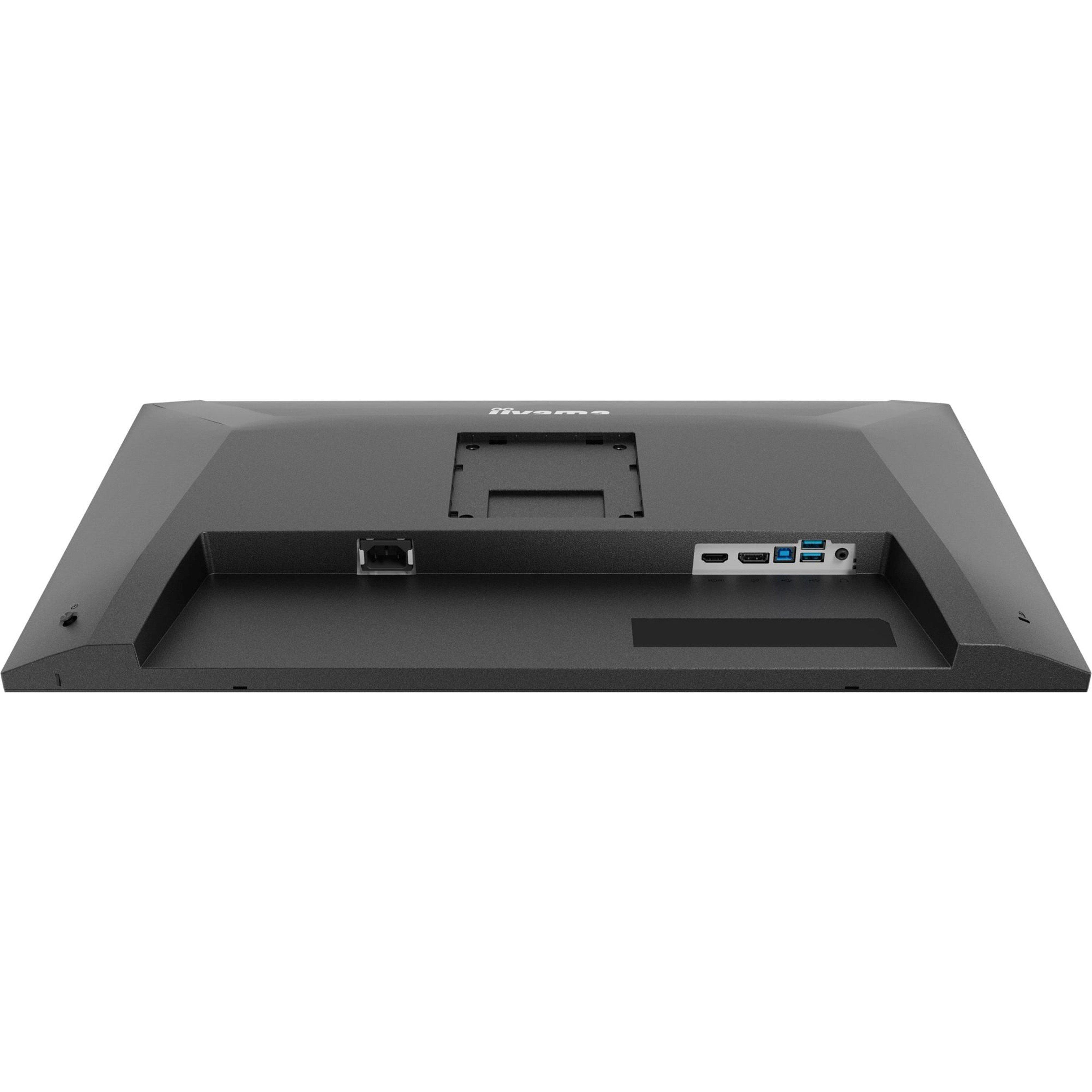 Black - iiyama - ProLite XB2793QSU-B1 27 Quad HD IPS 75Hz 1ms Height Adjustable Monitor with Speakers - 7