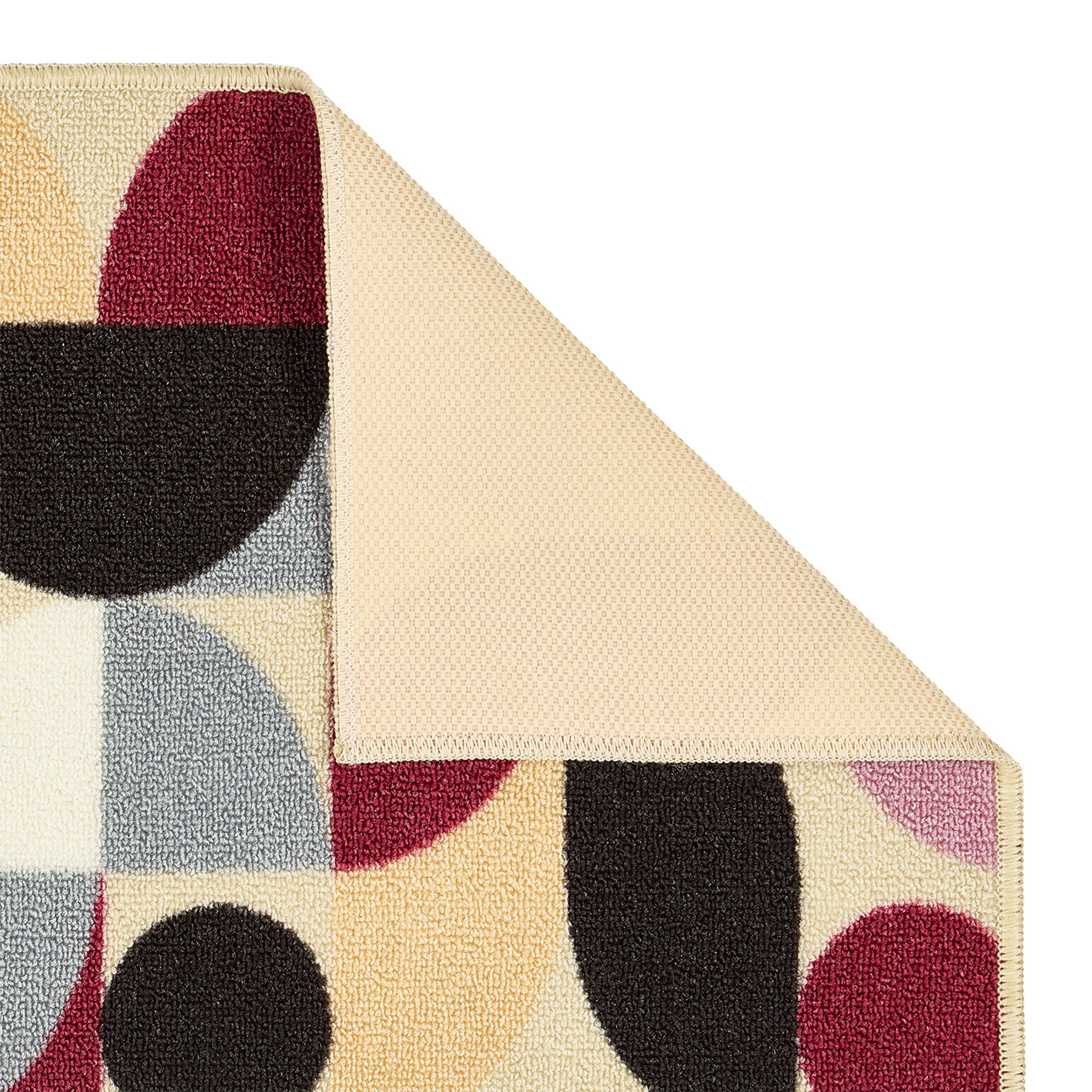 Beige - My Mat - Printed Loop Purple Geo 2pcs - 4