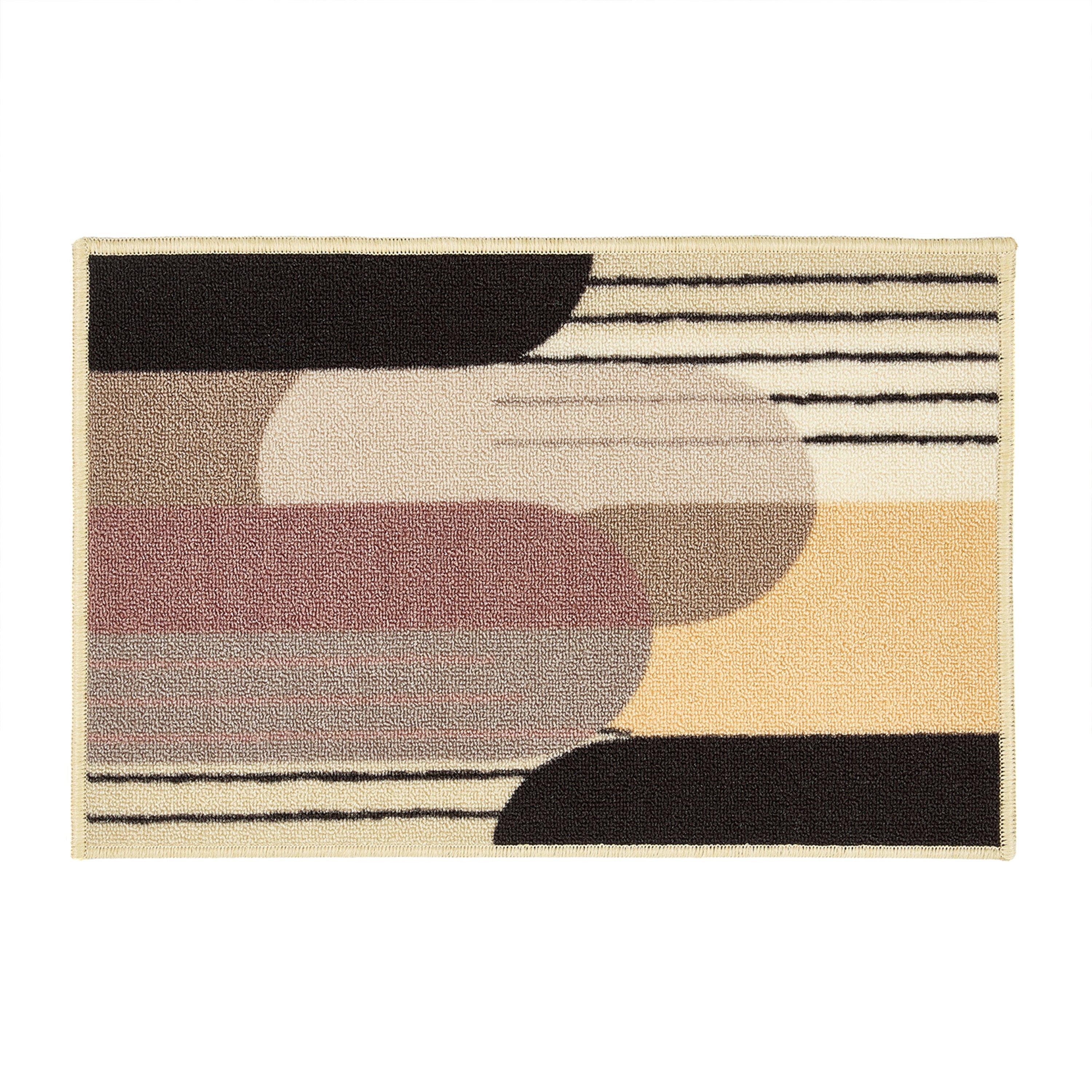 Beige - My Mat - Printed Loop Modern Arches 2pcs - 2