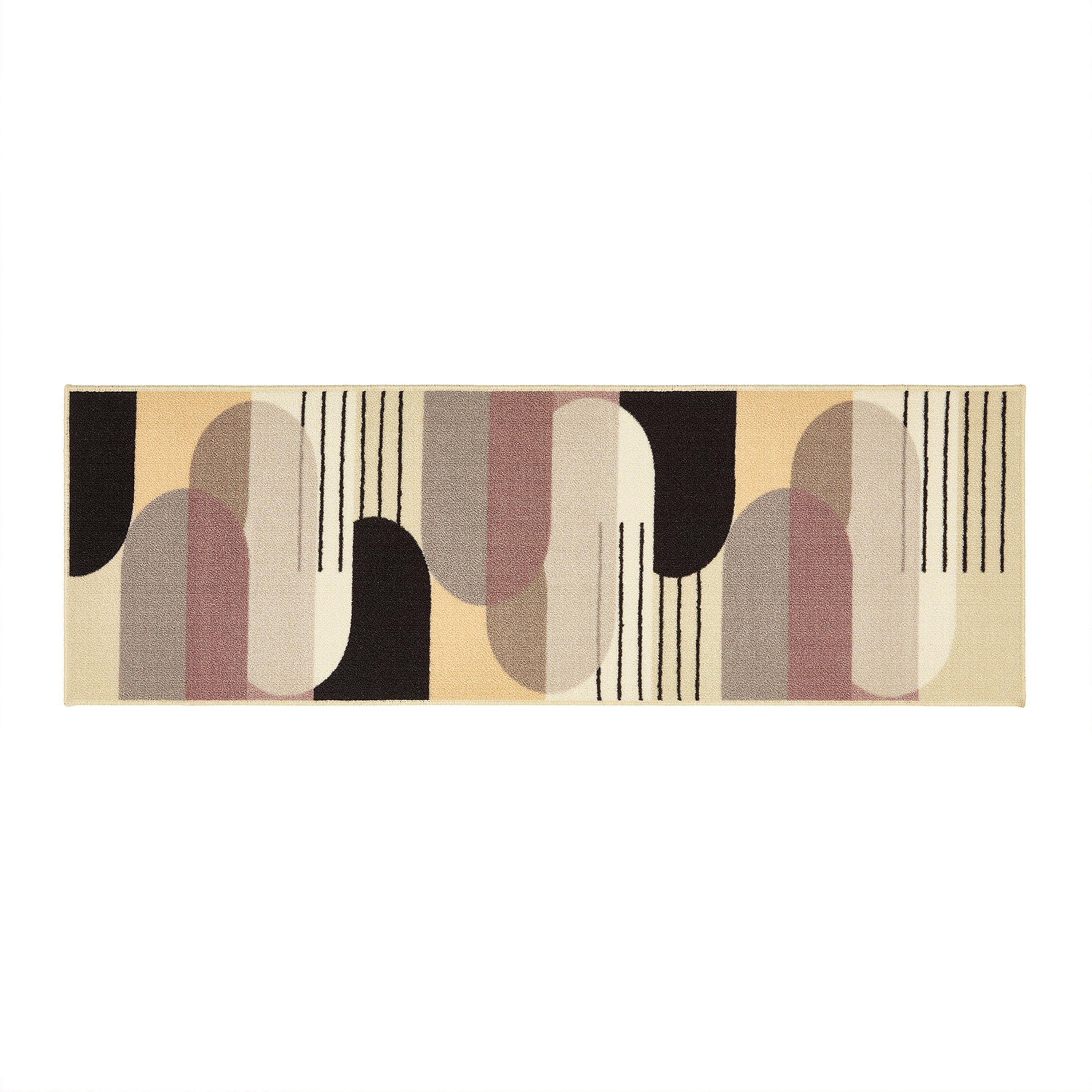 Beige - My Mat - Printed Loop Modern Arches 2pcs - 3