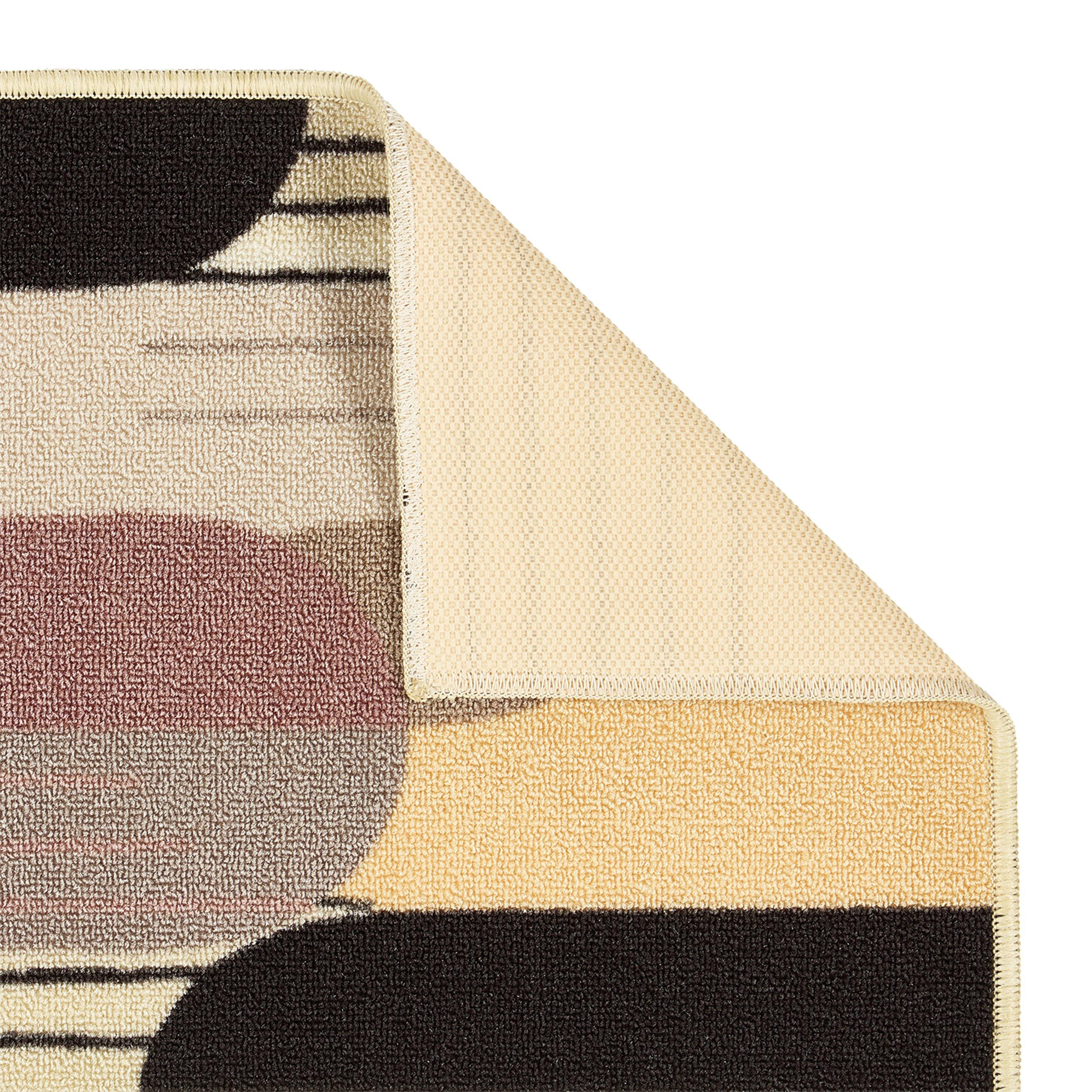 Beige - My Mat - Printed Loop Modern Arches 2pcs - 4