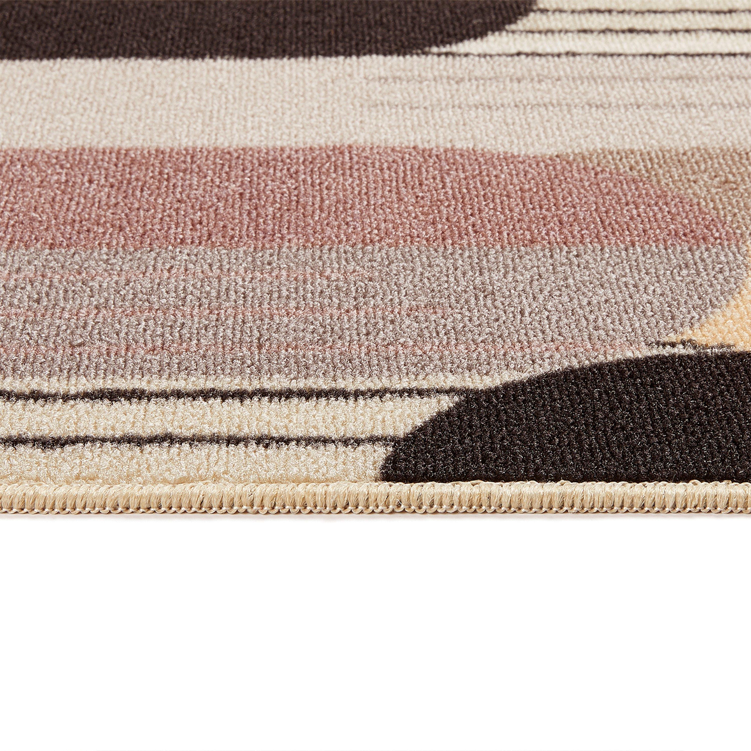 Beige - My Mat - Printed Loop Modern Arches 2pcs - 5