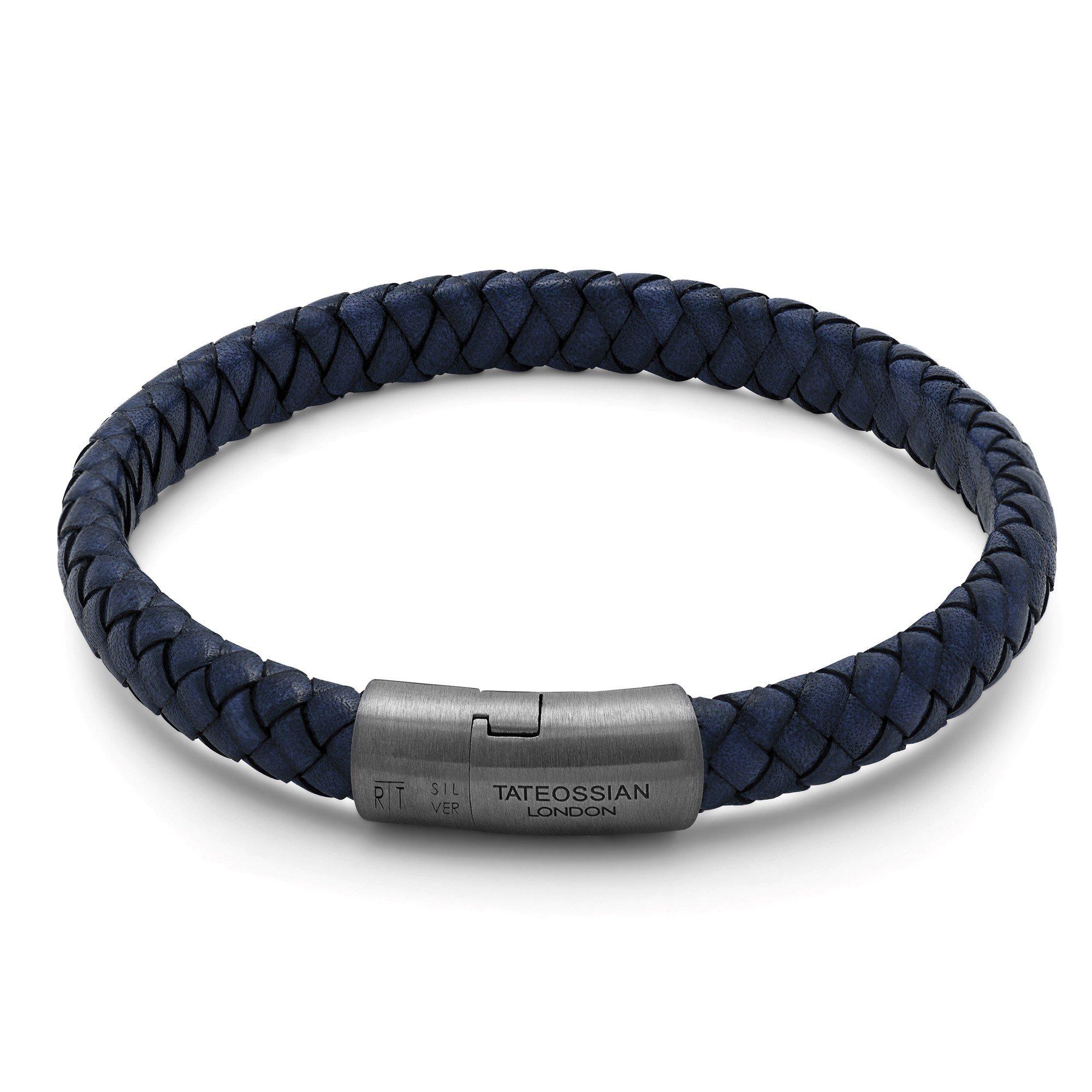 Navy - Tateossian - Tateossian Cobra Bracelet Menstateossian Cobra Bracelet Mens - 1