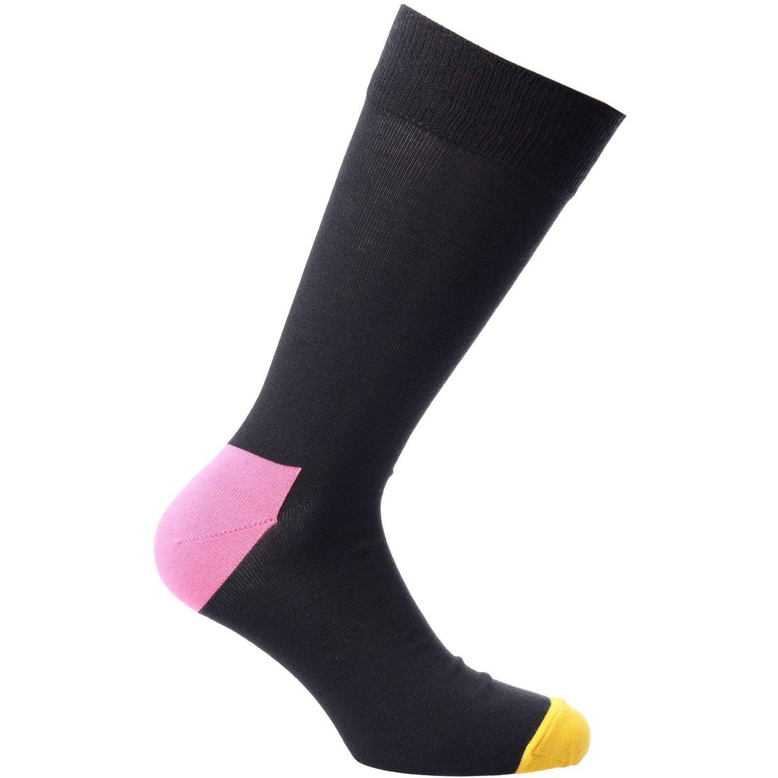 Black - Happy Socks - Embroidery Space Cat Crew - 2