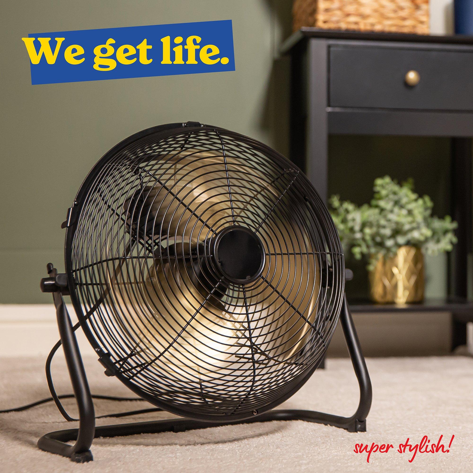 Brushed Gold - Russell Hobbs - RHGF1221BG 12” High Velocity Floor Fan - 7