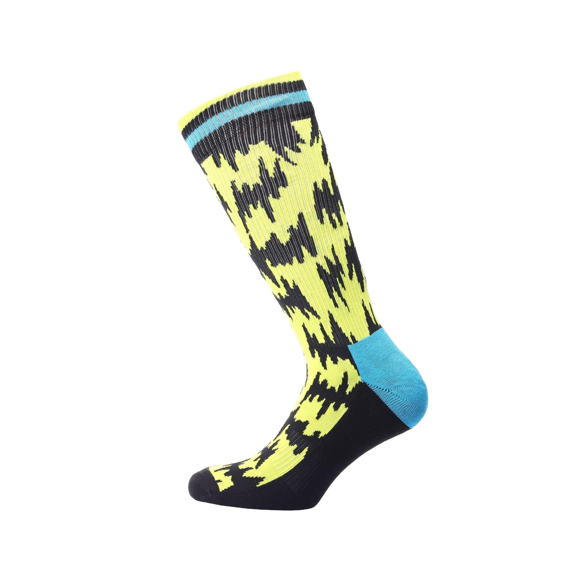 Green - Happy Socks - Soundwave Crew Socks - 2