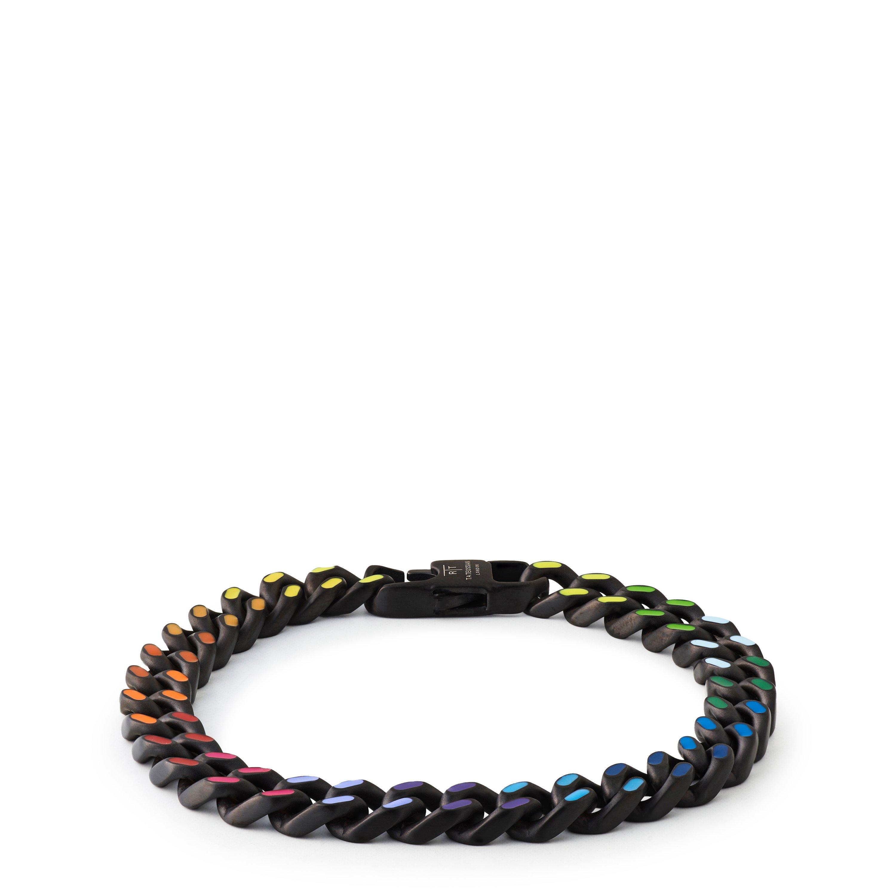 Multi - Tateossian - Men's Colorama Bracelet - 1