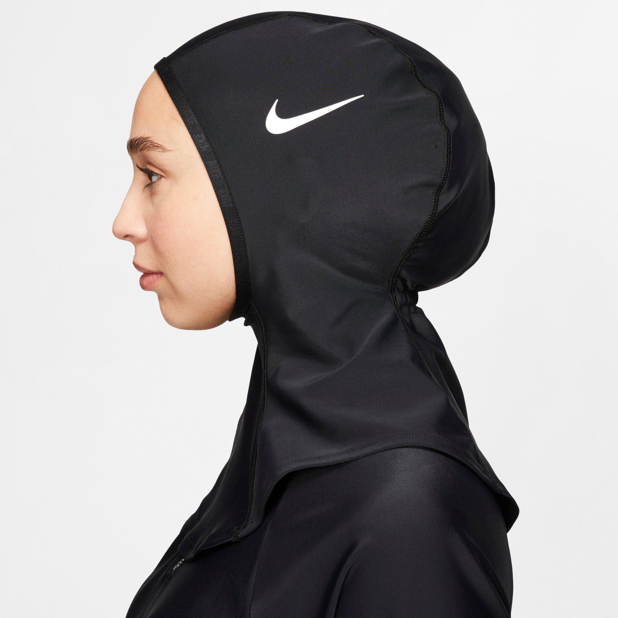 Black - Nike - Victory Essential Swim Hijab - 2