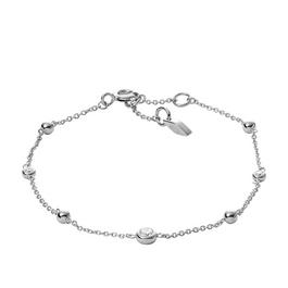 Fossil Fossil Sterling Glitz Sterling Silver Bracelet JFS00452040